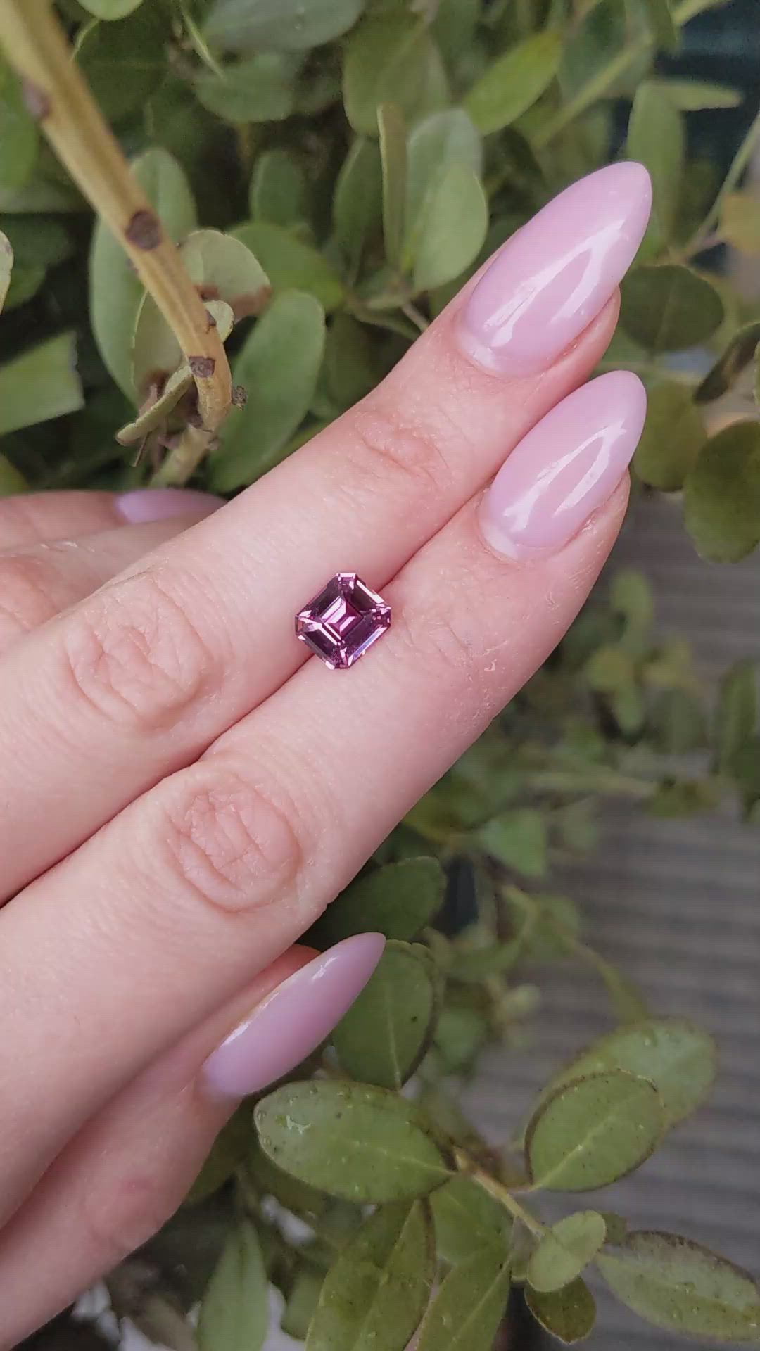 2.26 Ct. Pink Sapphire from Madagascar Size Video