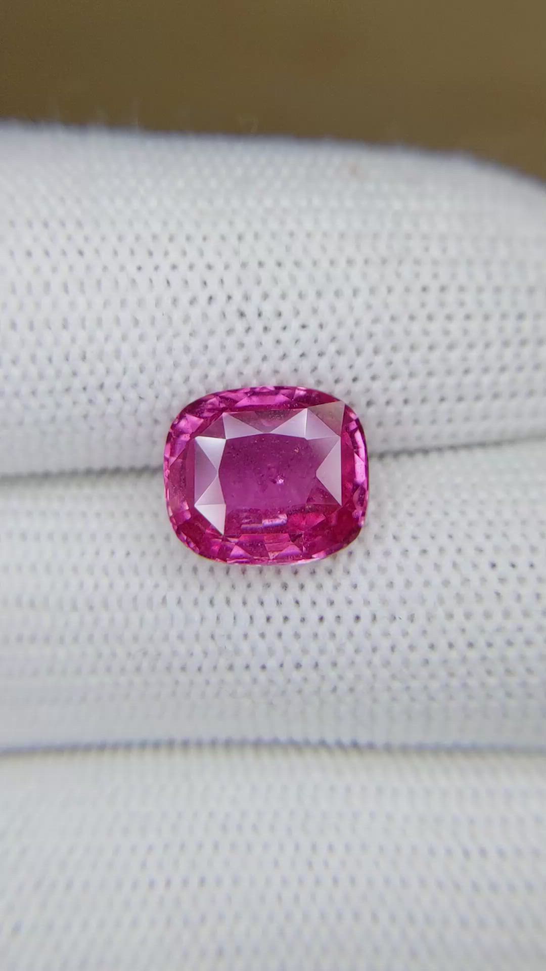 6.04 Ct. Pink Sapphire from Madagascar Size Video