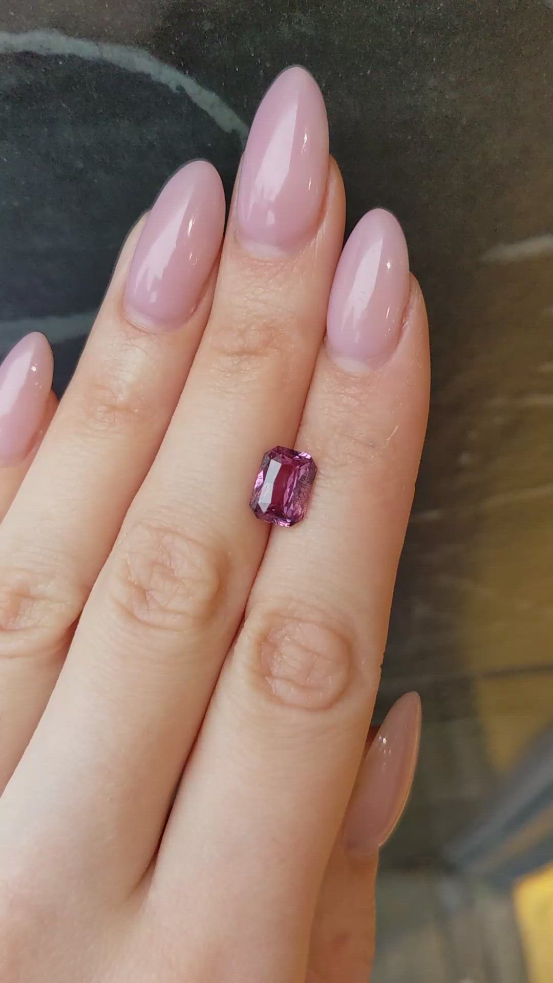 3.10 Ct. Pink Sapphire from Madagascar Size Video