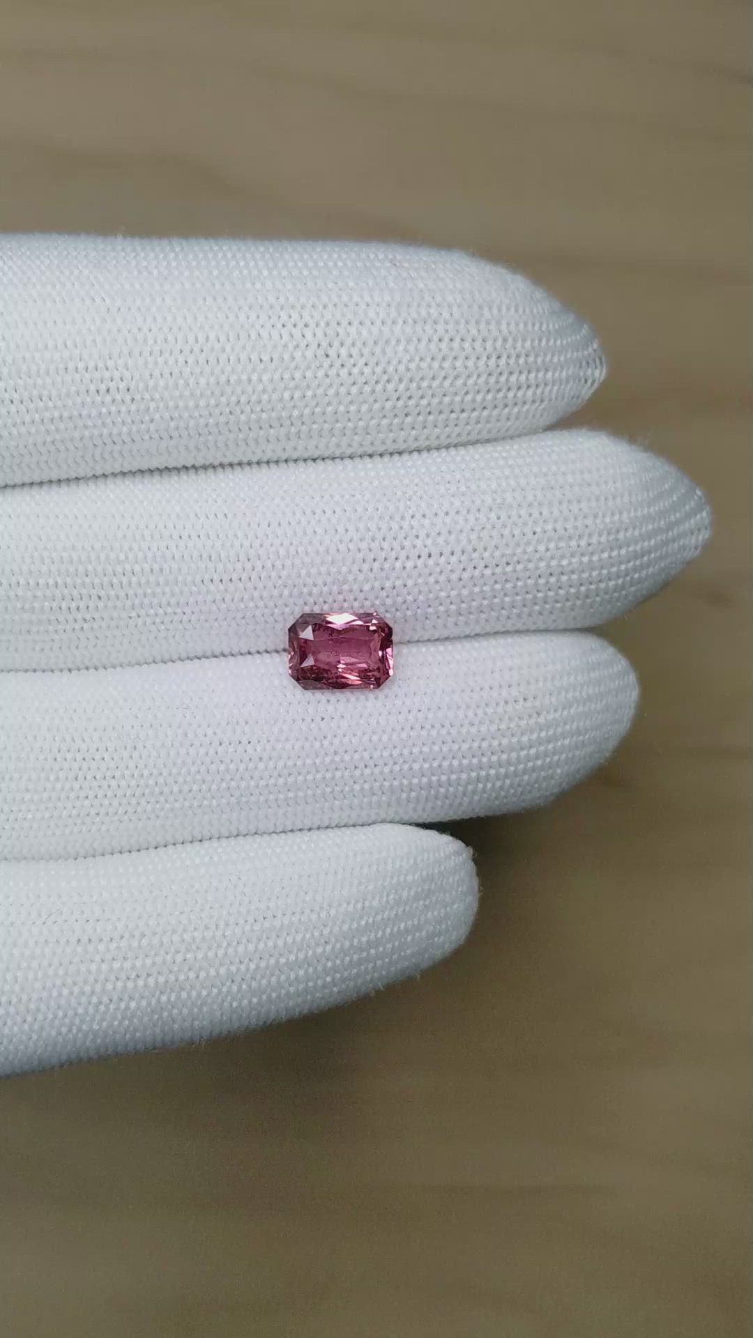 3.10 Ct. Pink Sapphire from Madagascar Size Video