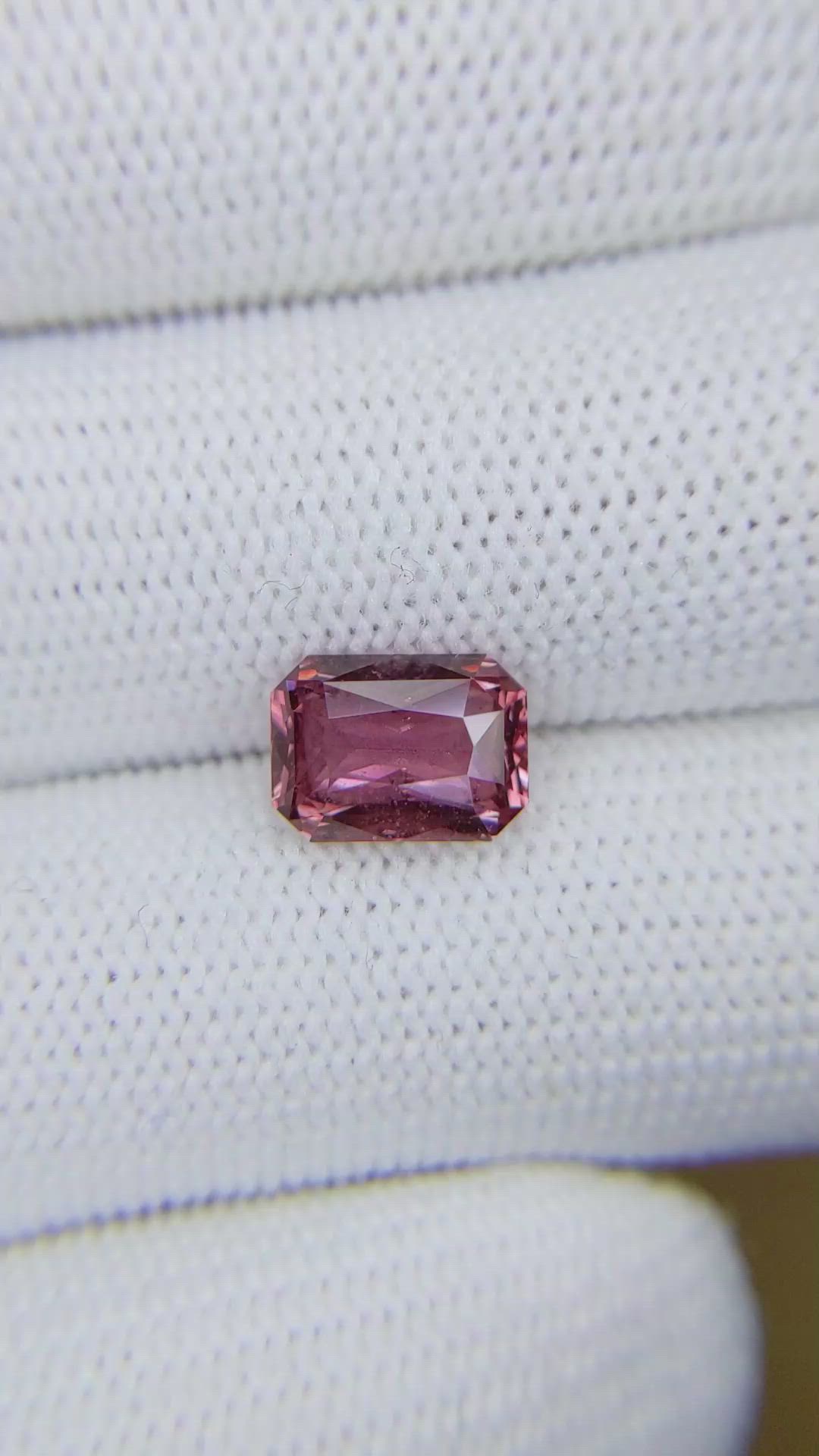 3.10 Ct. Pink Sapphire from Madagascar Size Video