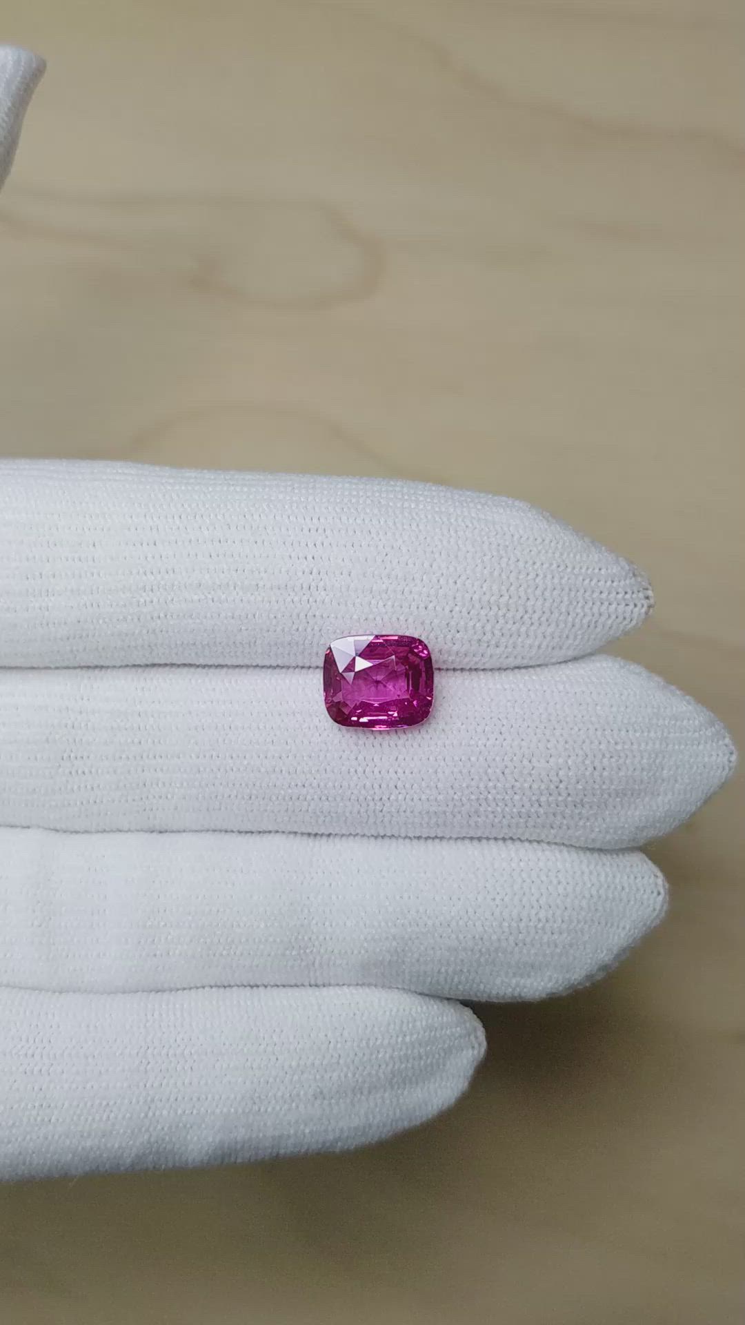 5.01 Ct. Pink Sapphire from Madagascar Size Video