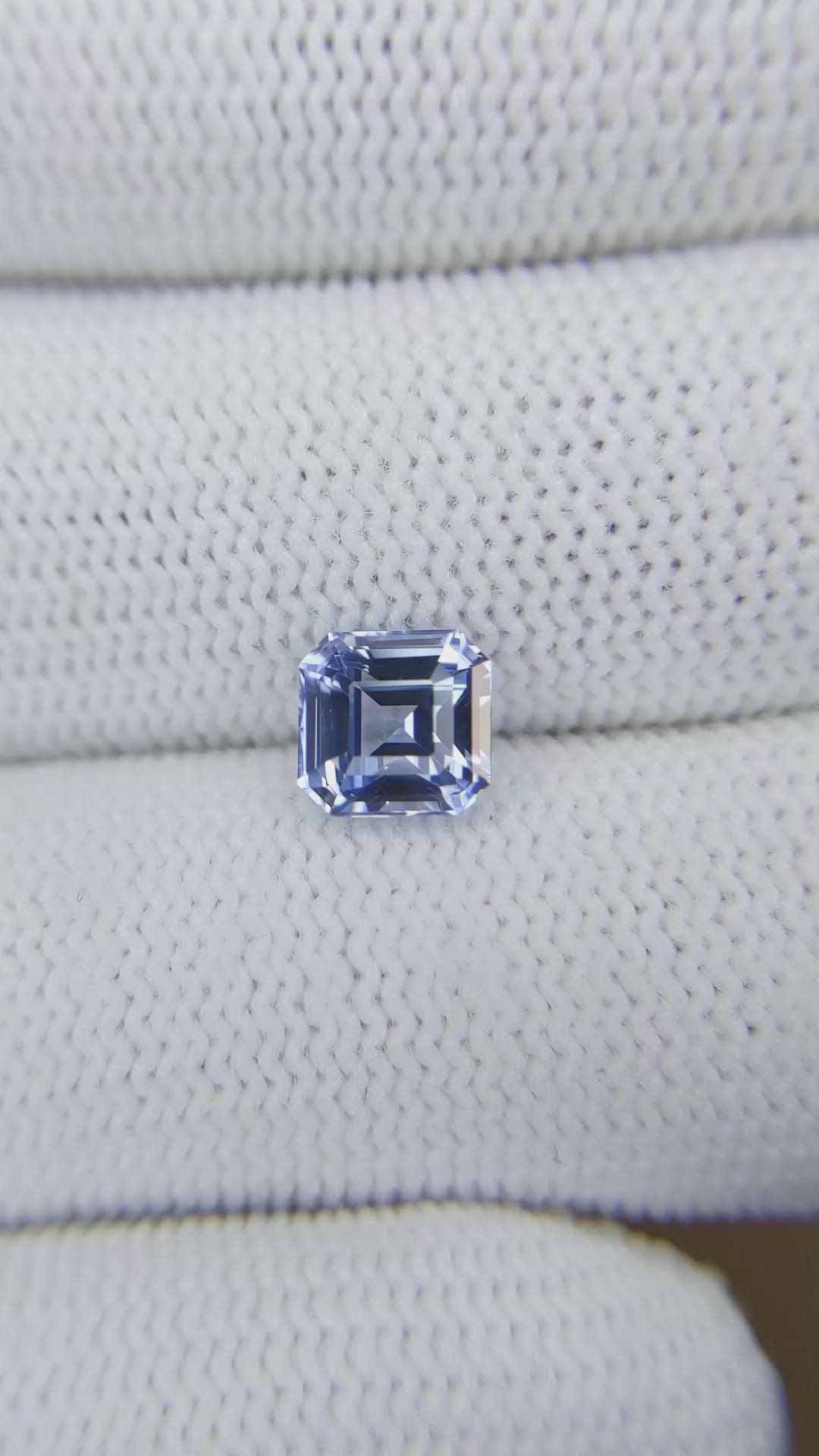 1.93 Ct. Blue Sapphire from Ceylon (Sri Lanka) Size Video