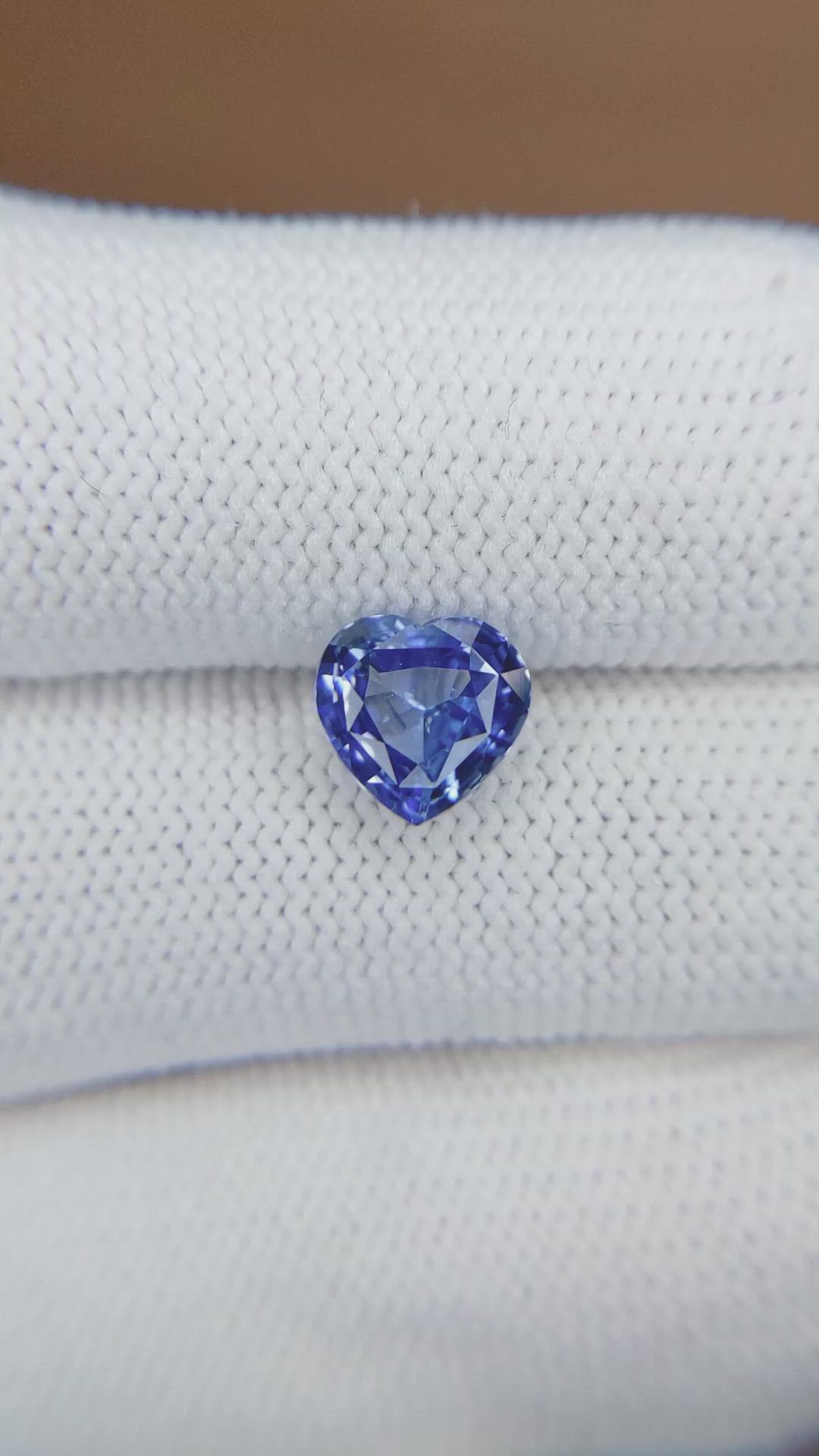 2.08 Ct. Blue Sapphire from Ceylon (Sri Lanka) Size Video