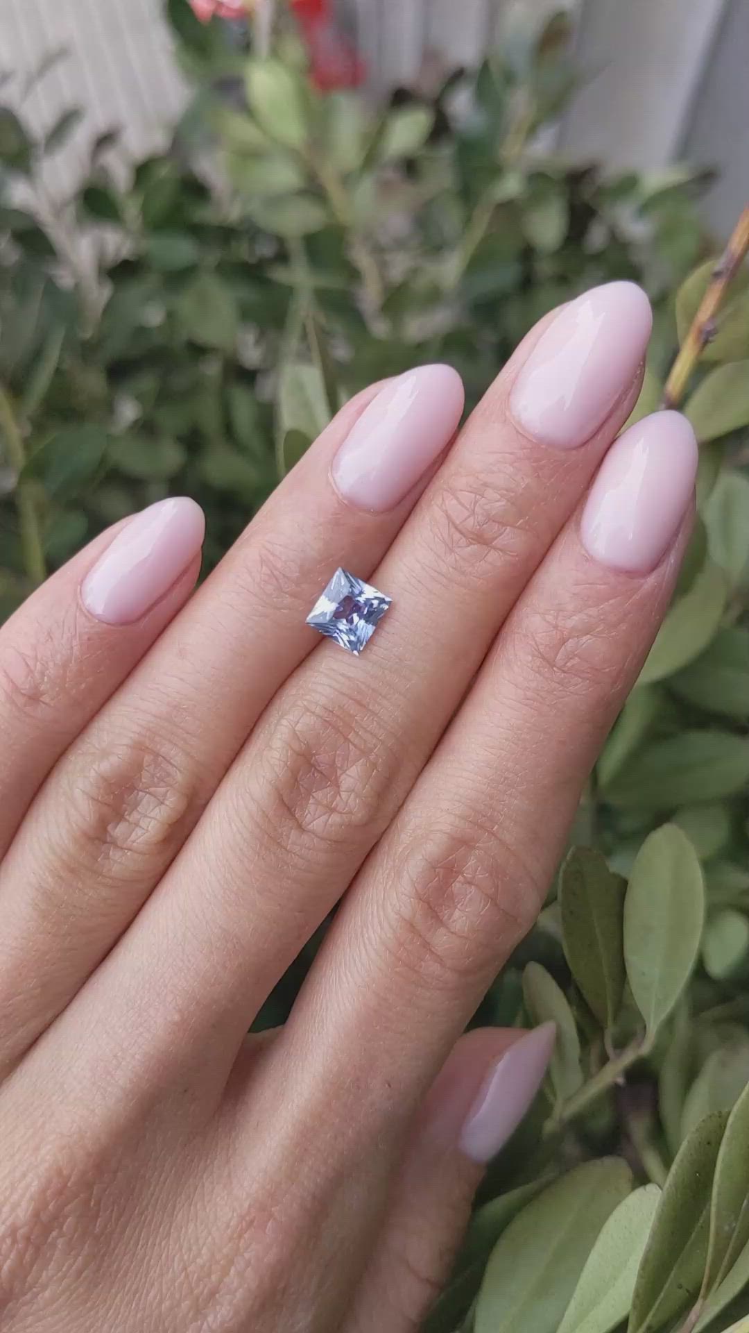 1.55 Ct. Blue Sapphire from Ceylon (Sri Lanka) Size Video