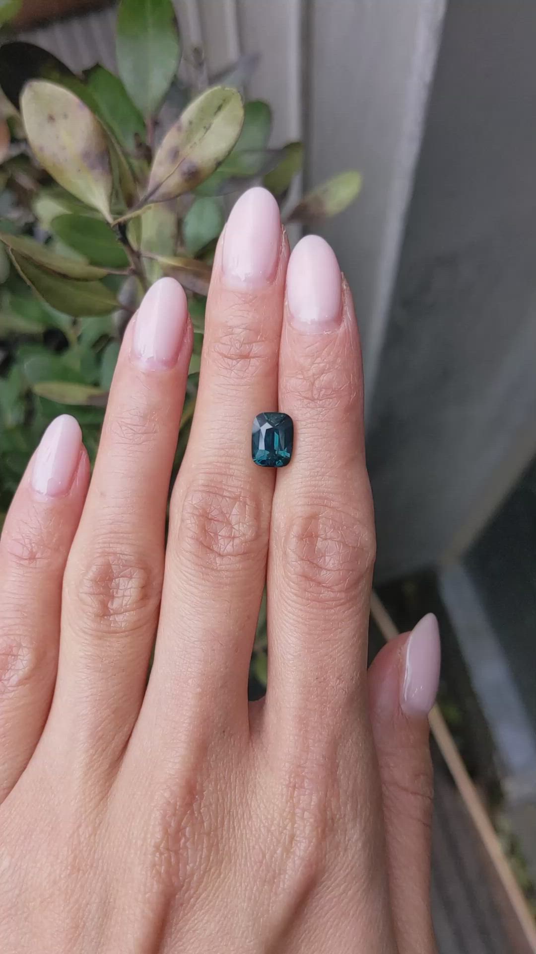 3.00 Ct. Green Sapphire from Madagascar Size Video