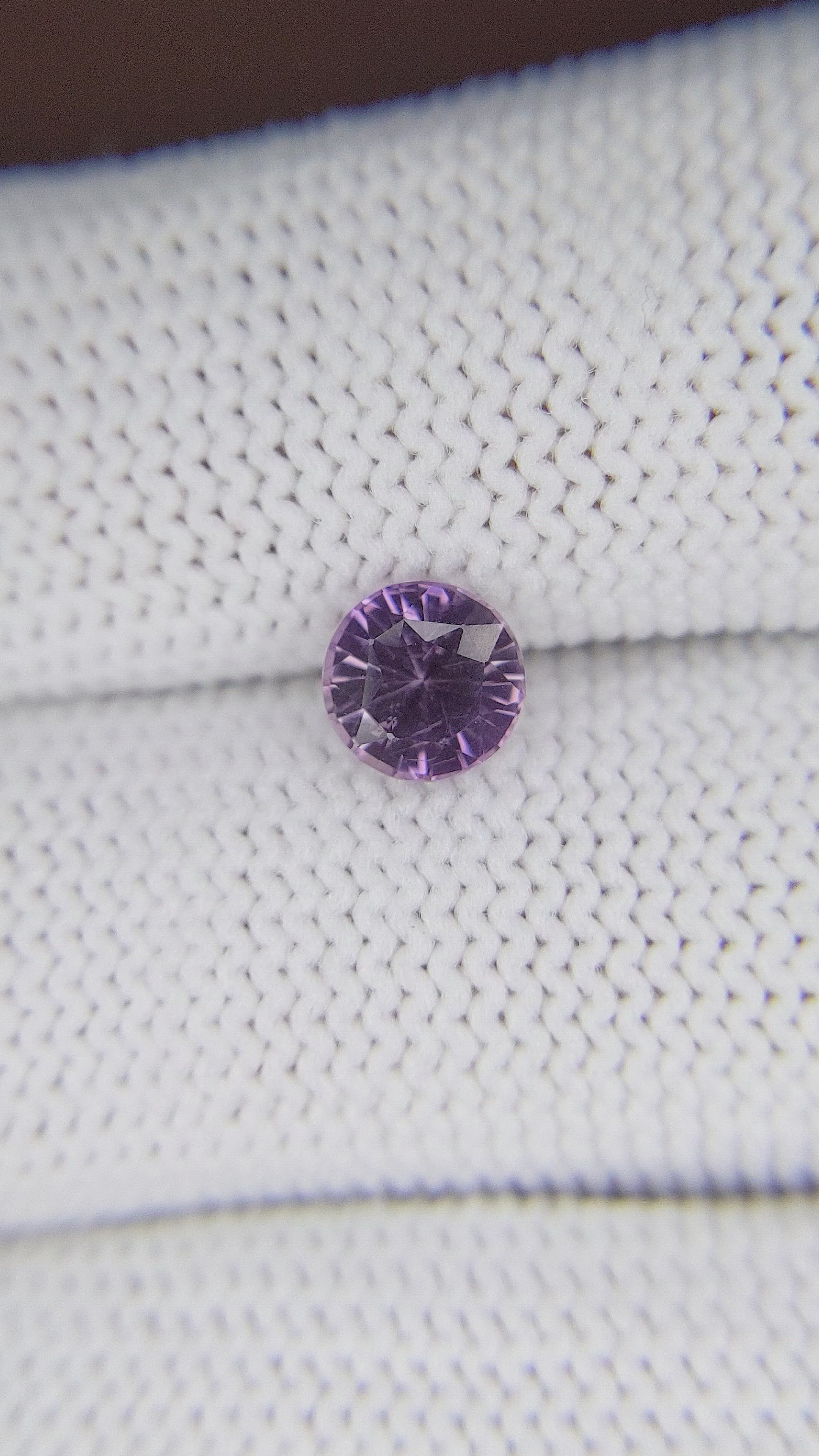 1.17 Ct. Purple Sapphire from Madagascar Size Video