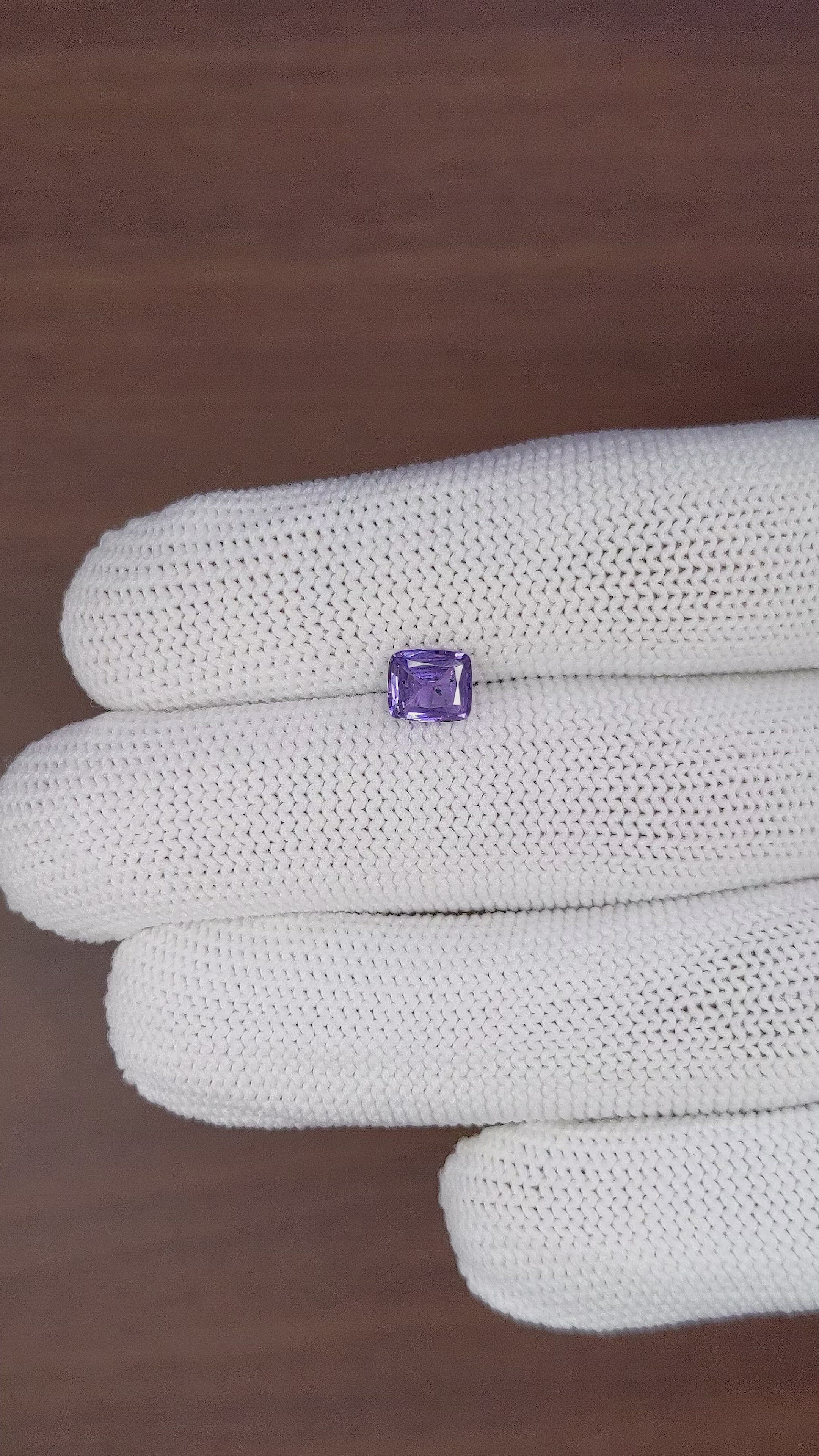 1.00 Ct. Color Change Sapphire from Madagascar Size Video