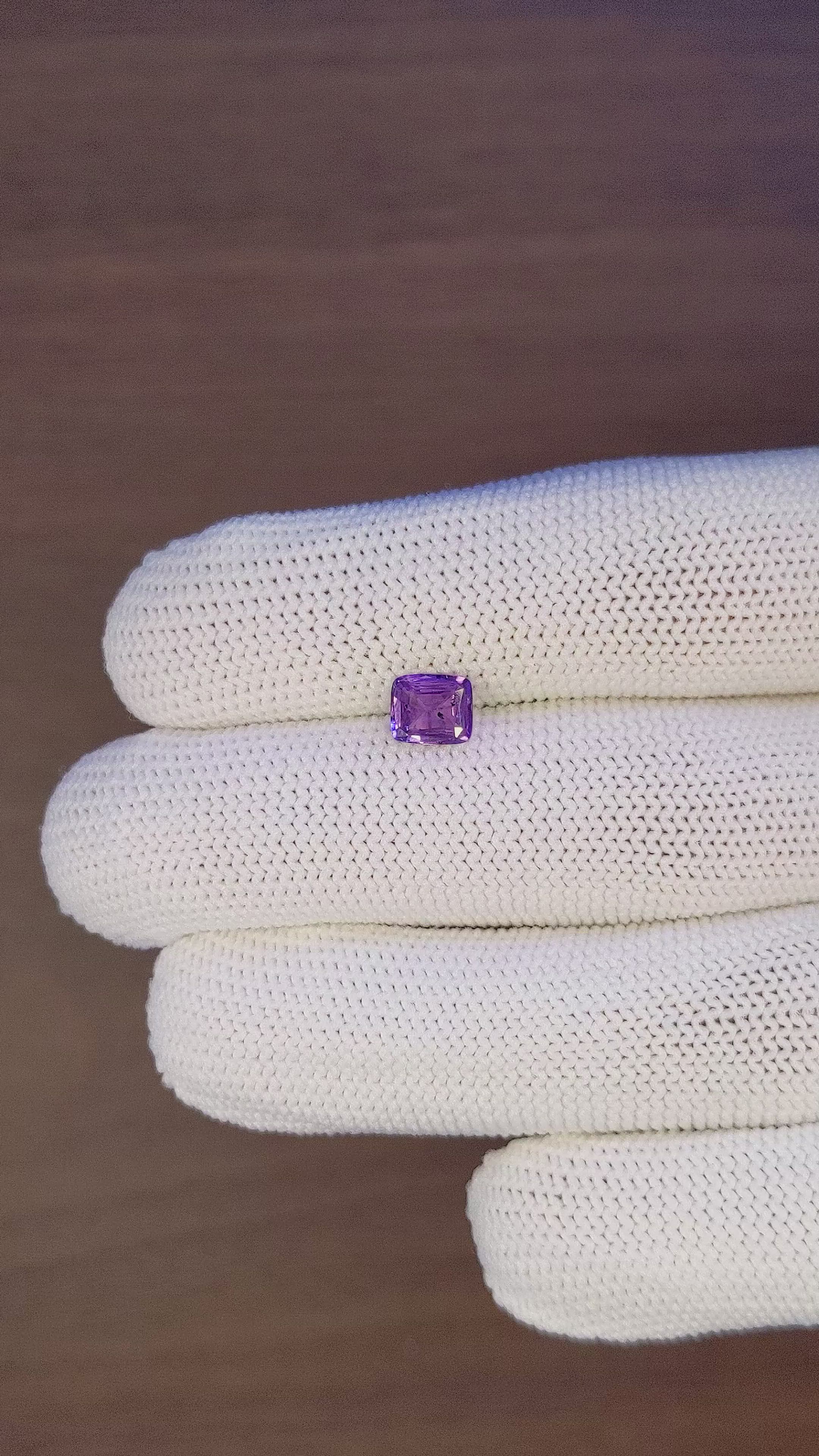 1.00 Ct. Color Change Sapphire from Madagascar Size Video