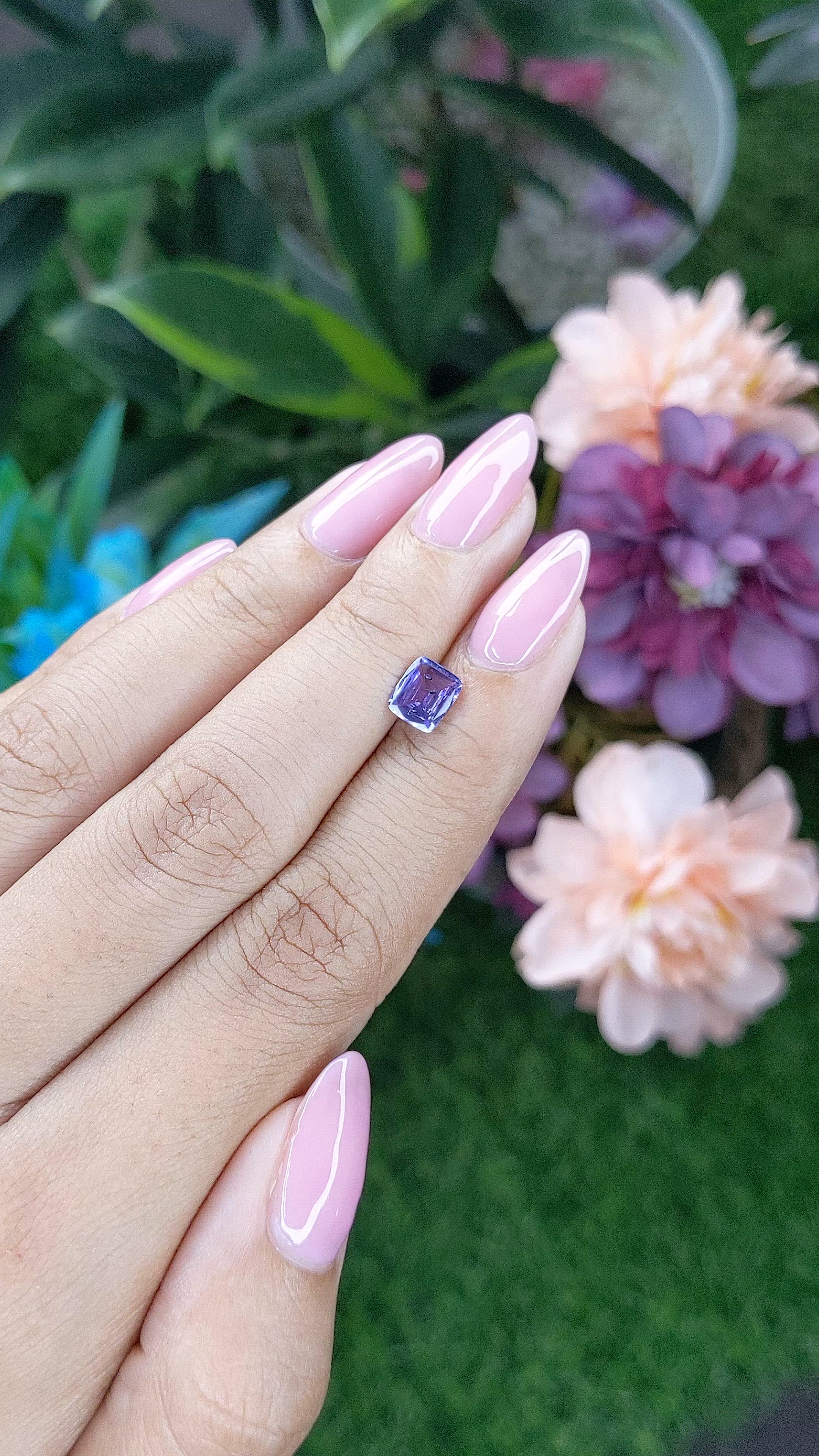 1.00 Ct. Color Change Sapphire from Madagascar Size Video