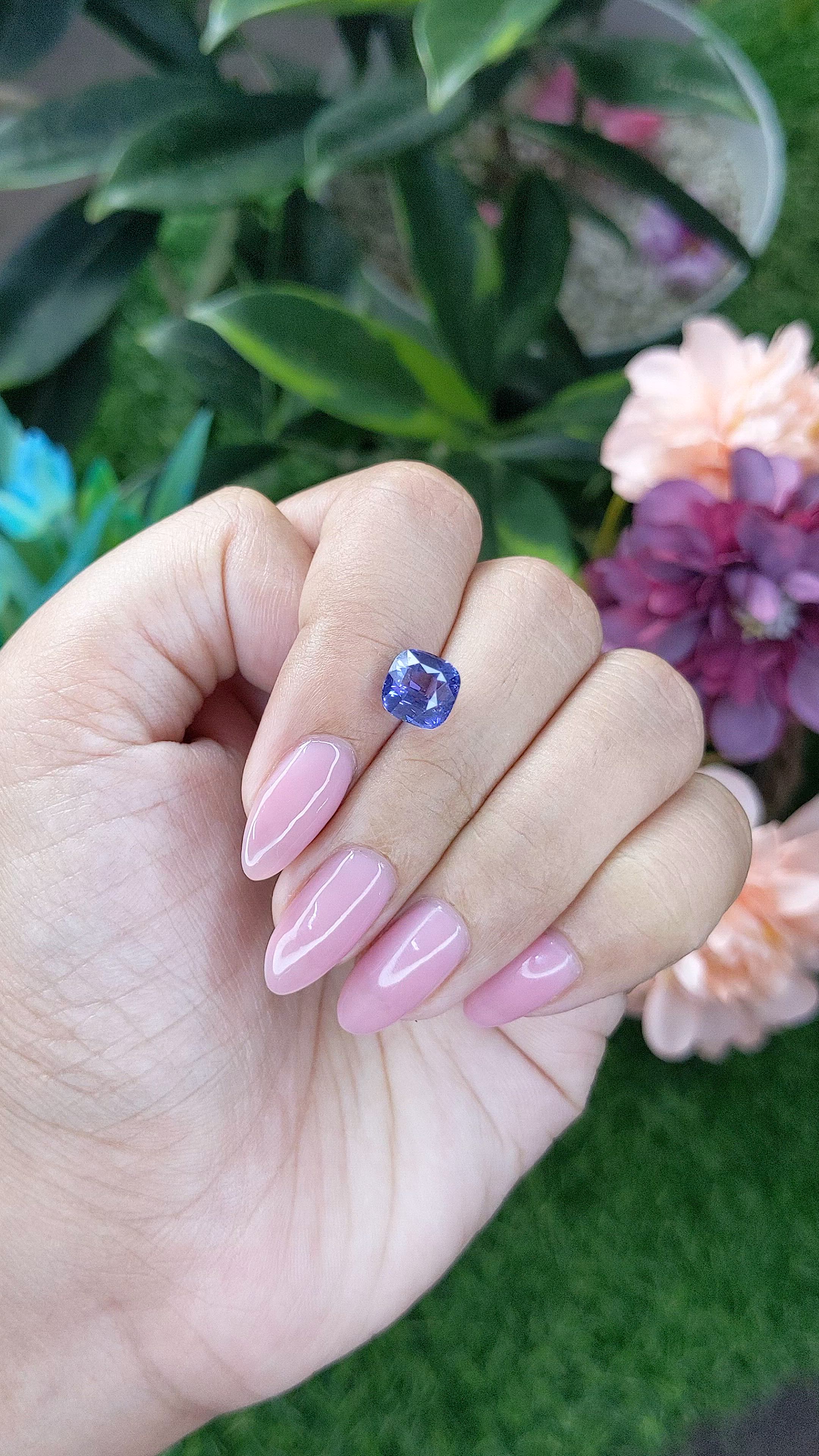3.02 Ct. Color Change Sapphire from Madagascar Size Video
