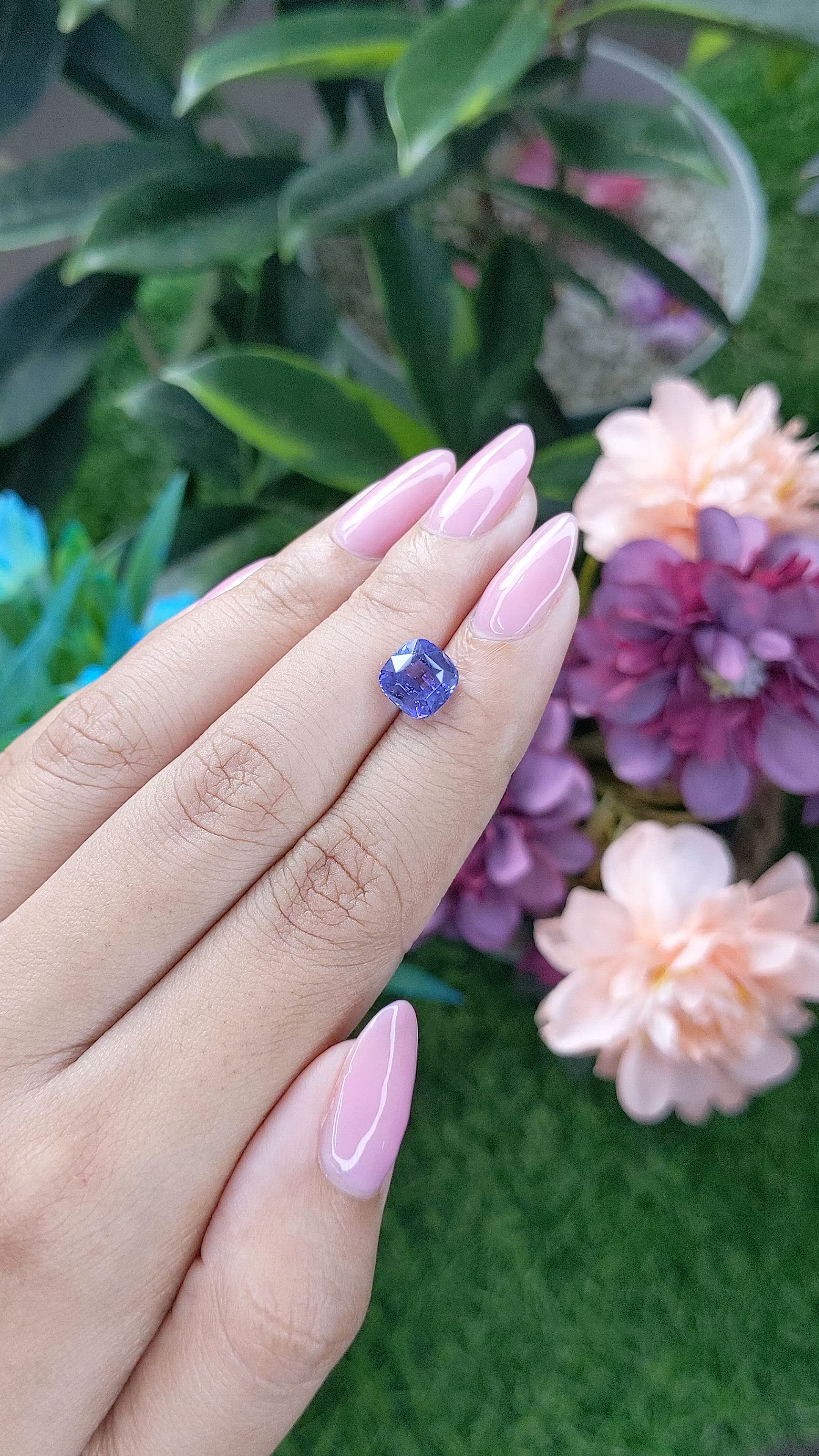 3.02 Ct. Color Change Sapphire from Madagascar Size Video
