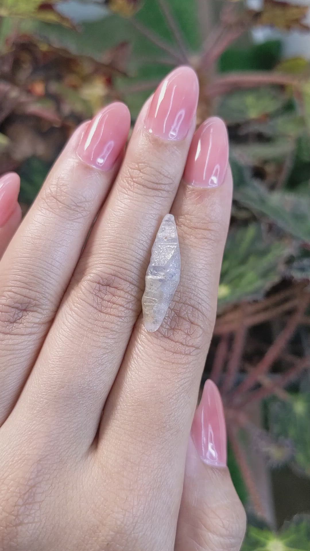 8.14 Ct. Blue Sapphire Crystal from Ceylon (Sri Lanka) Size Video