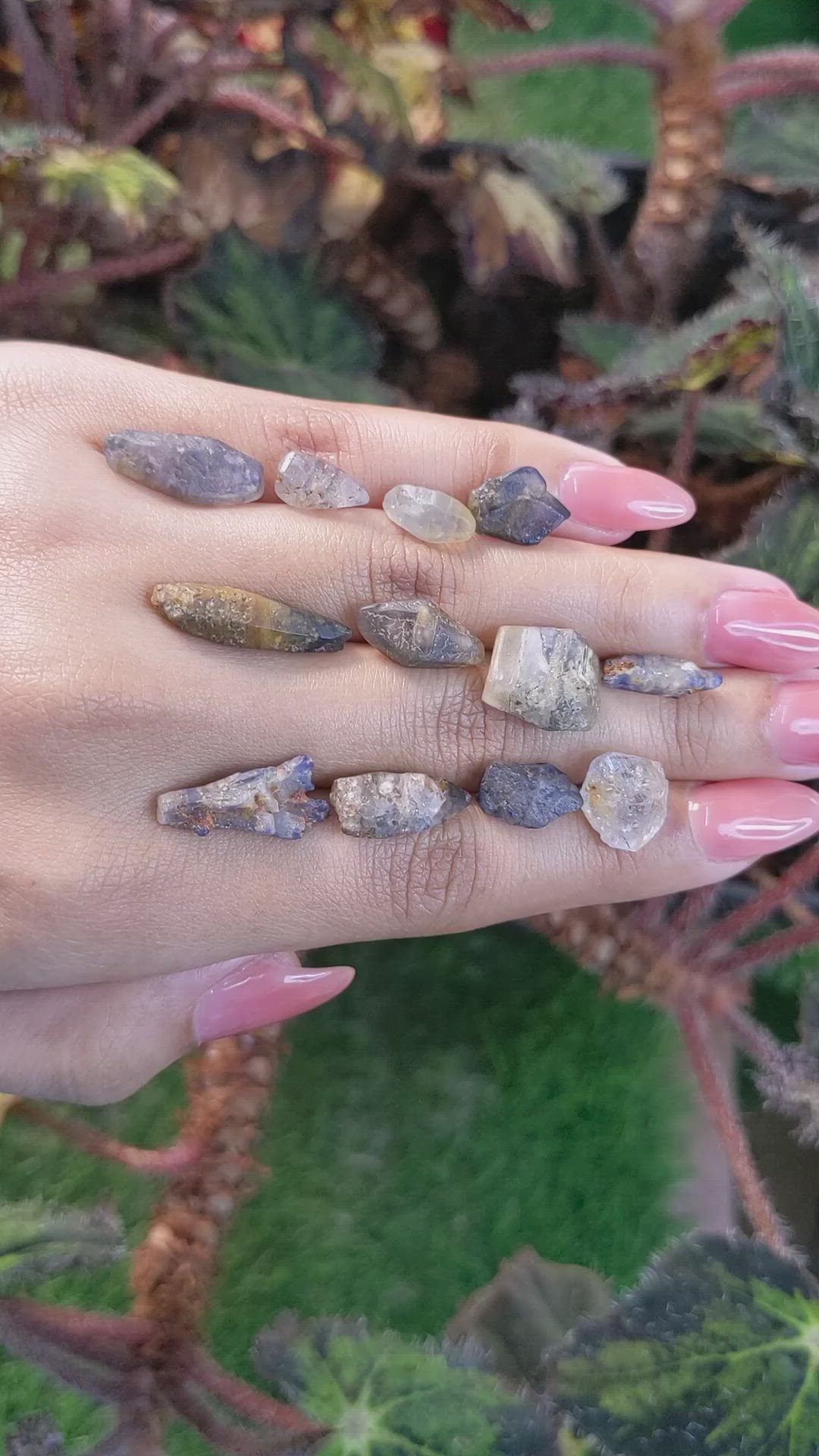 67.40 Ct. Multi Color Sapphire Crystal from Ceylon (Sri Lanka) Size Video