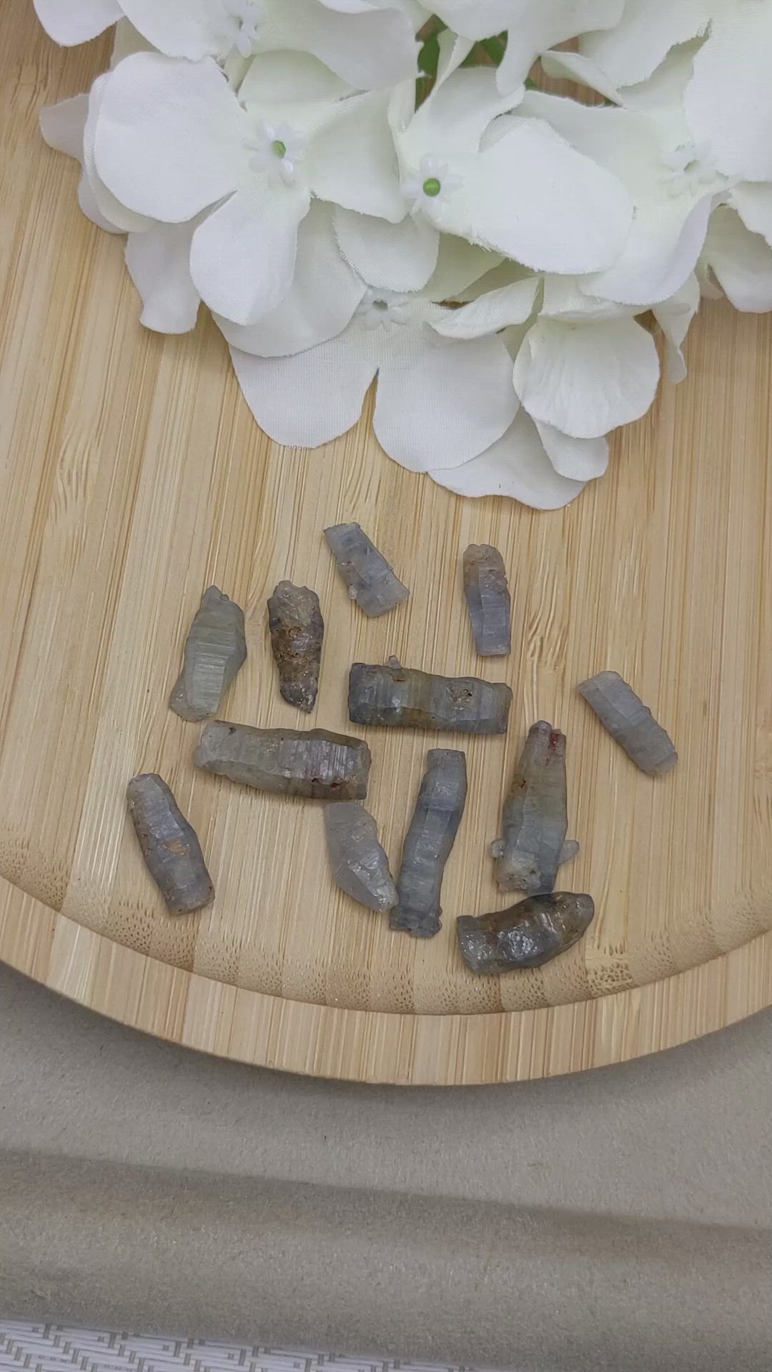 94.43 Ct. Blue Sapphire Crystal from Ceylon (Sri Lanka) Size Video