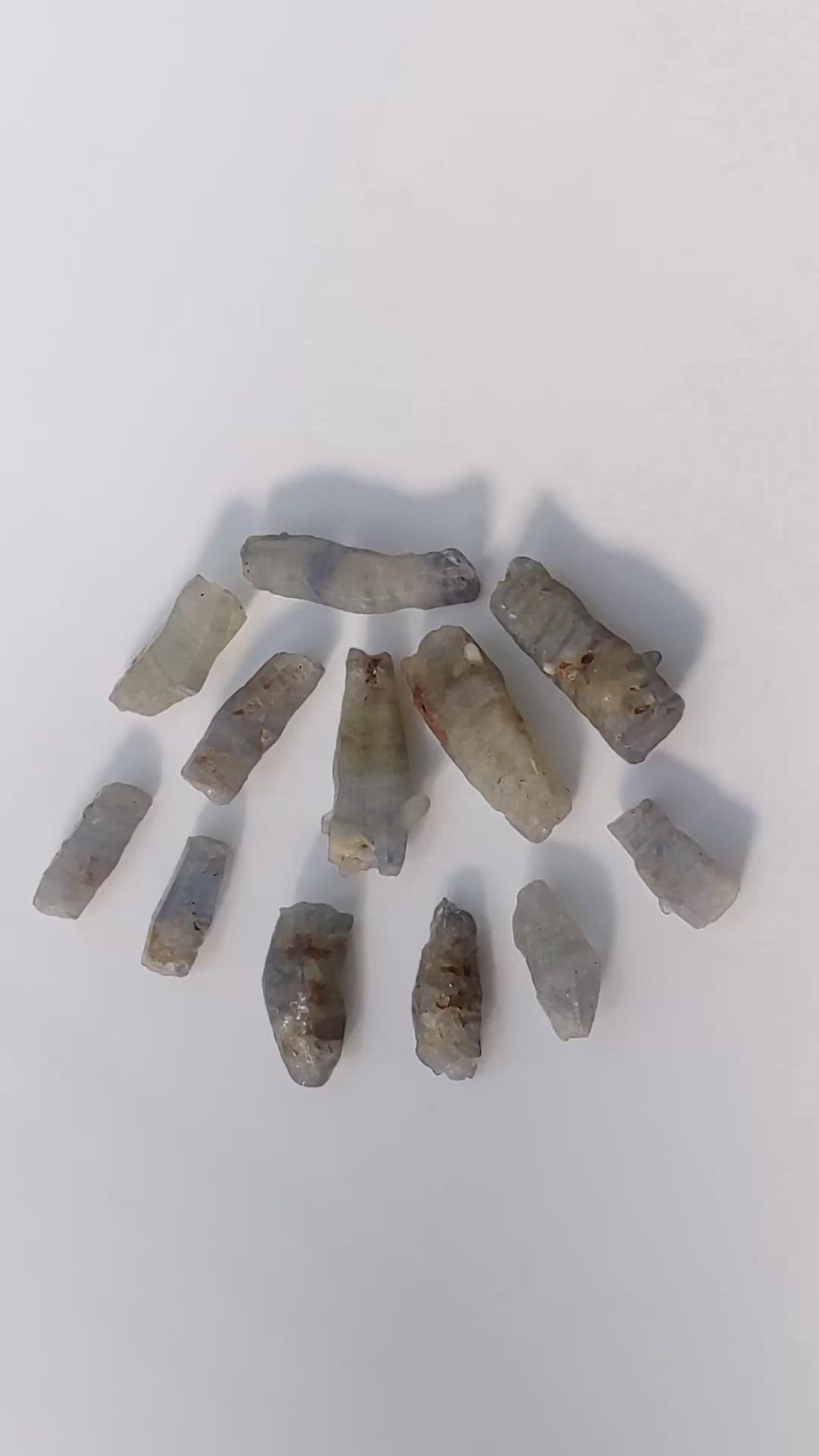 94.43 Ct. Blue Sapphire Crystal from Ceylon (Sri Lanka) Size Video