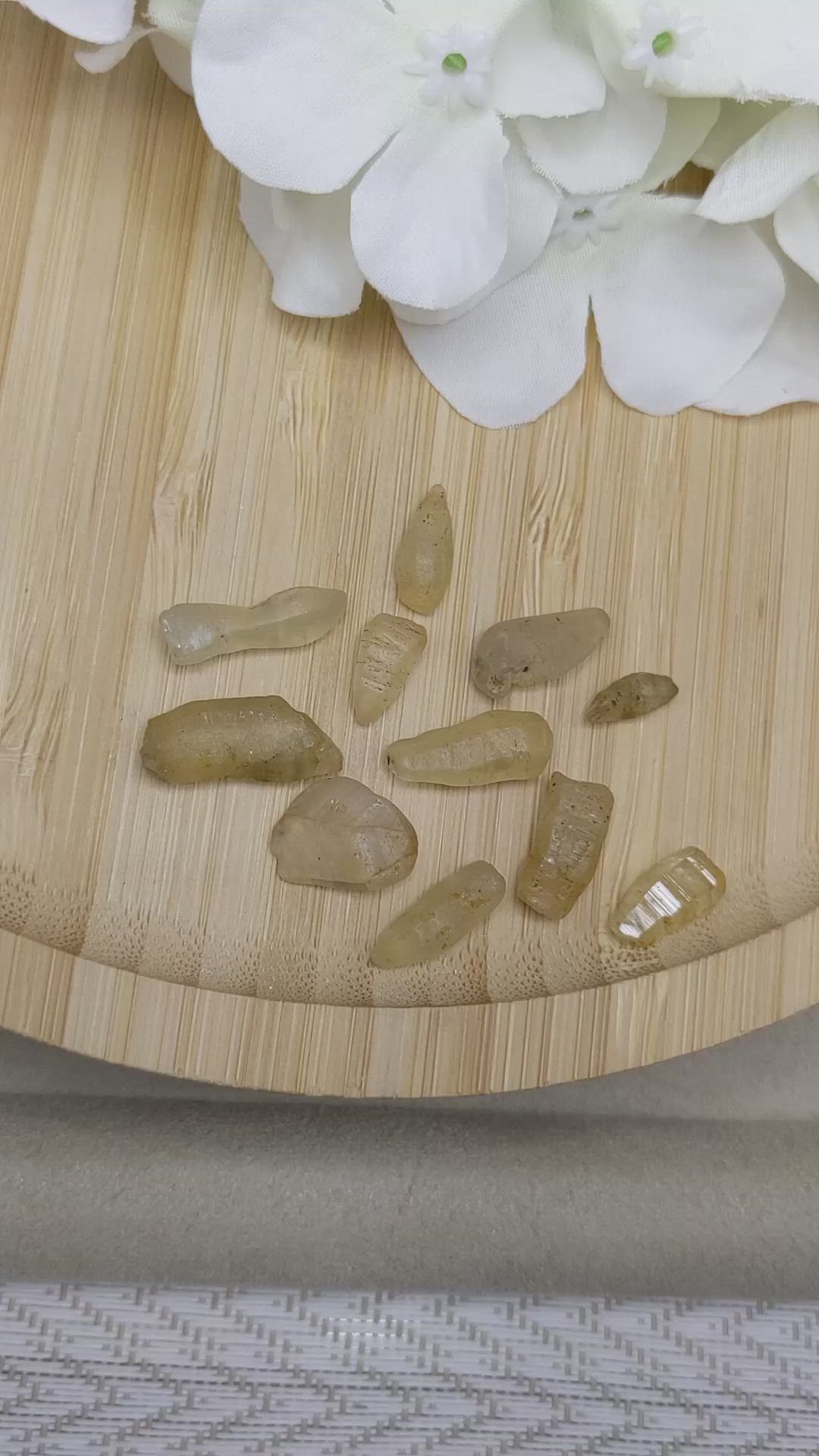 54.49 Ct. Yellow Sapphire Crystal from Ceylon (Sri Lanka) Size Video