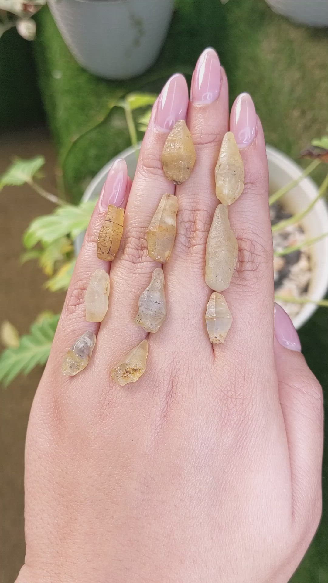 87.76 Ct. Yellow Sapphire Crystal from Ceylon (Sri Lanka) Size Video