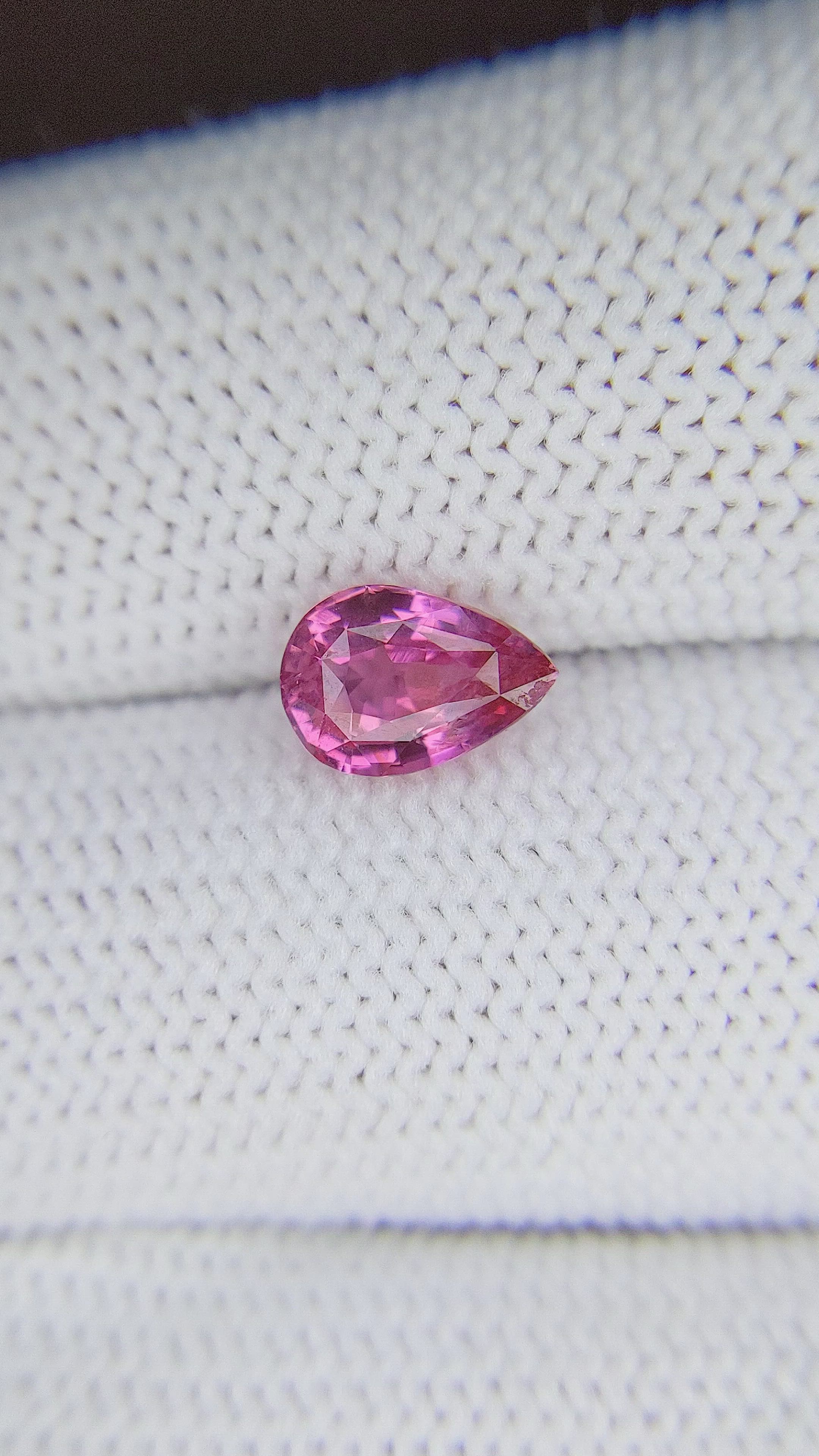1.62 Ct. Pink Sapphire from Tanzania Size Video