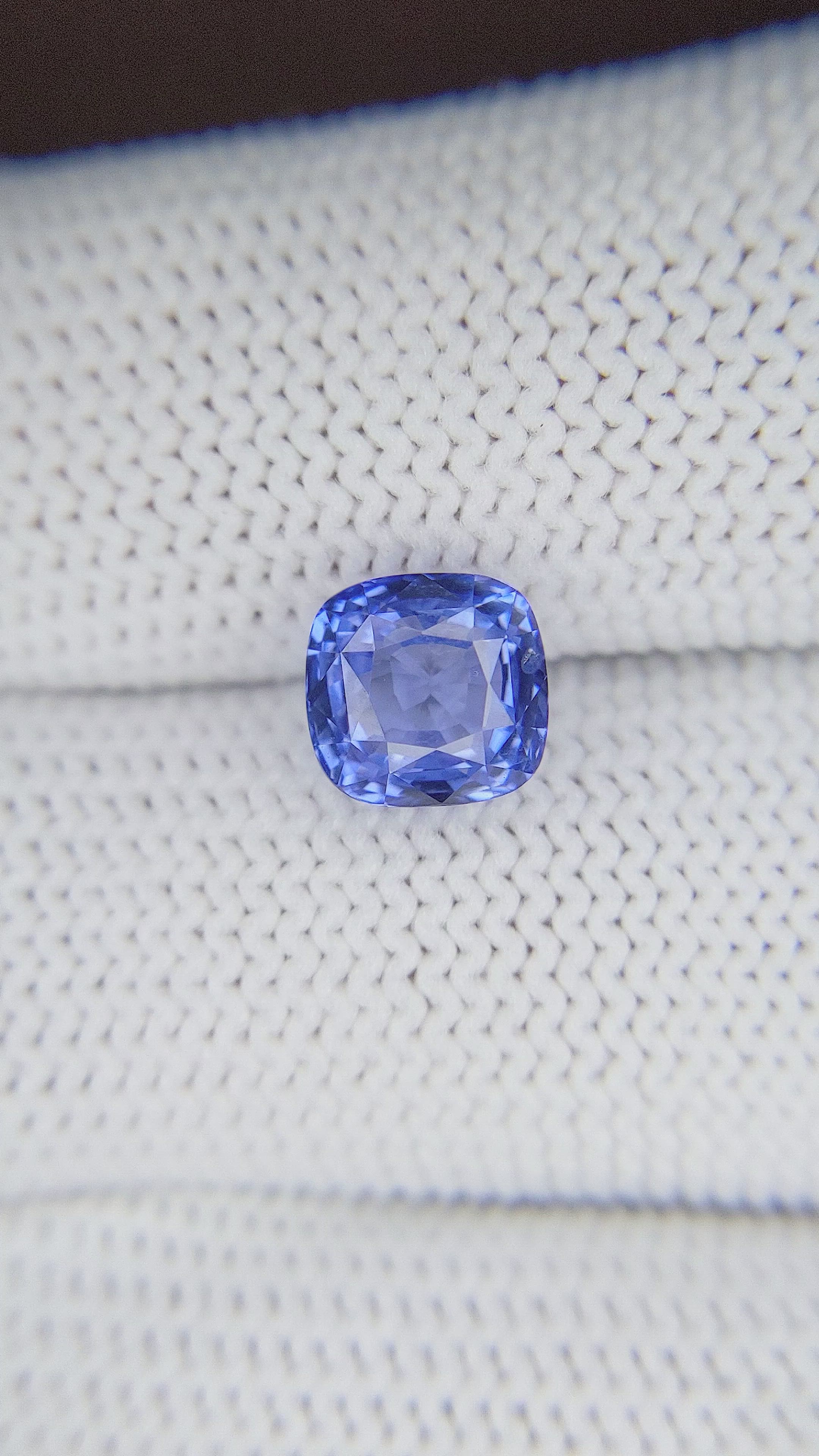 3.02 Ct. Blue Sapphire from Tanzania Size Video