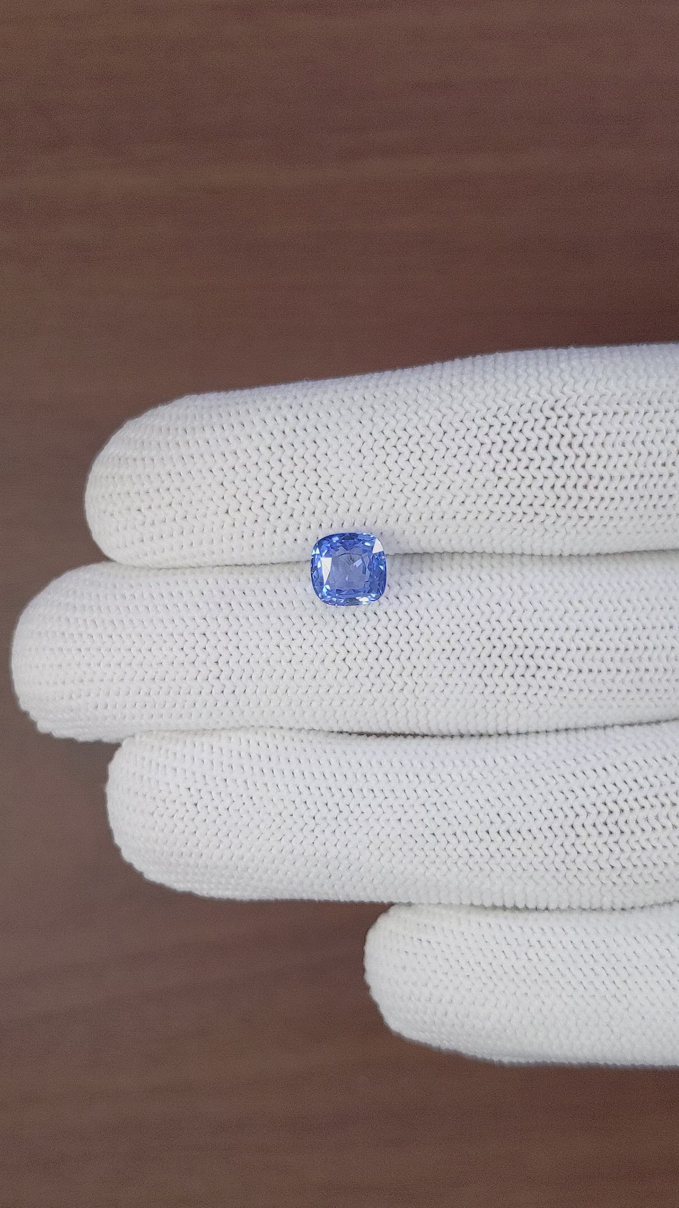 3.02 Ct. Blue Sapphire from Tanzania Size Video