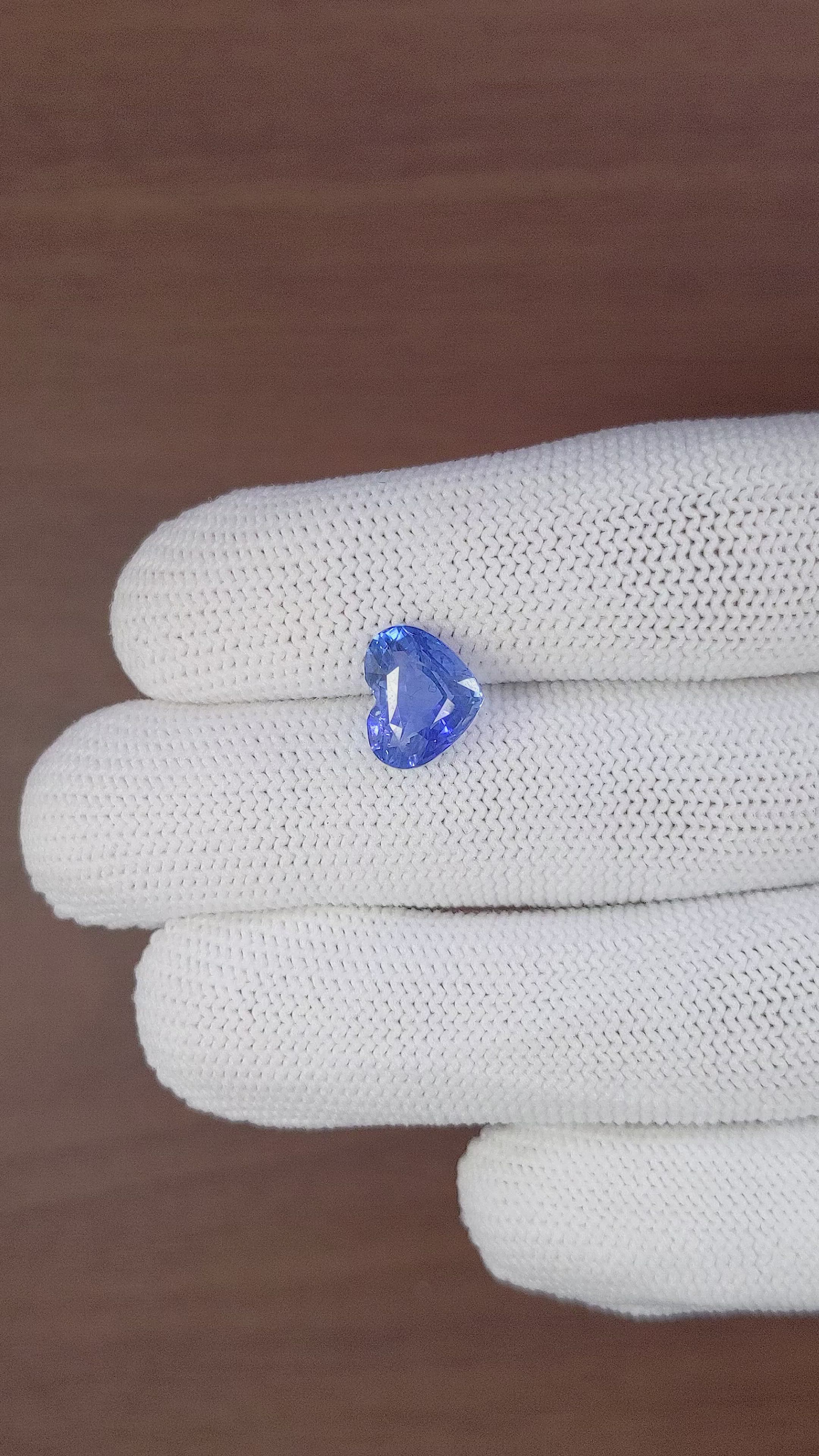 4.60 Ct. Blue Sapphire from Tanzania Size Video