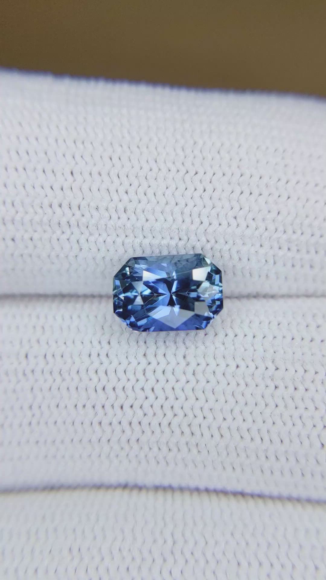 2.38 Ct. Color Change Sapphire from Ceylon (Sri Lanka) Size Video