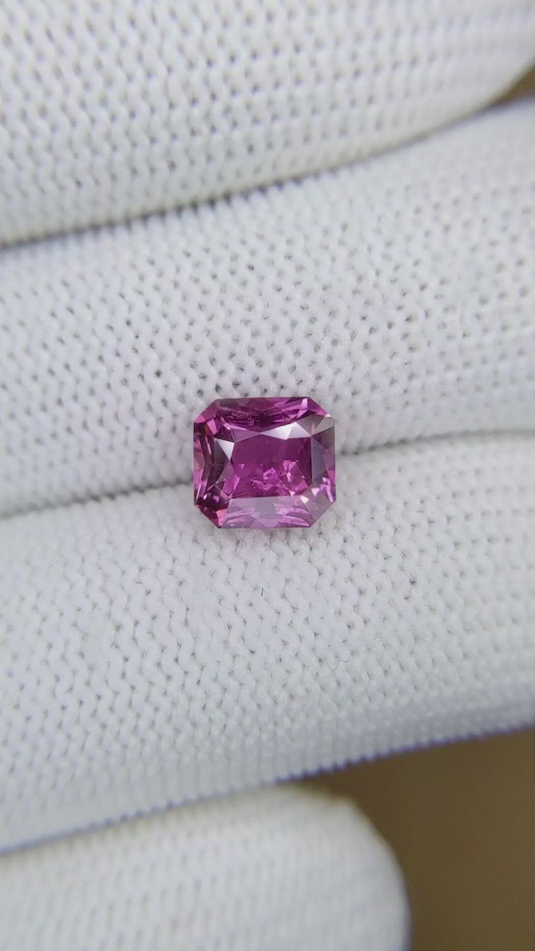 2.32 Ct. Purple Sapphire from Madagascar Size Video