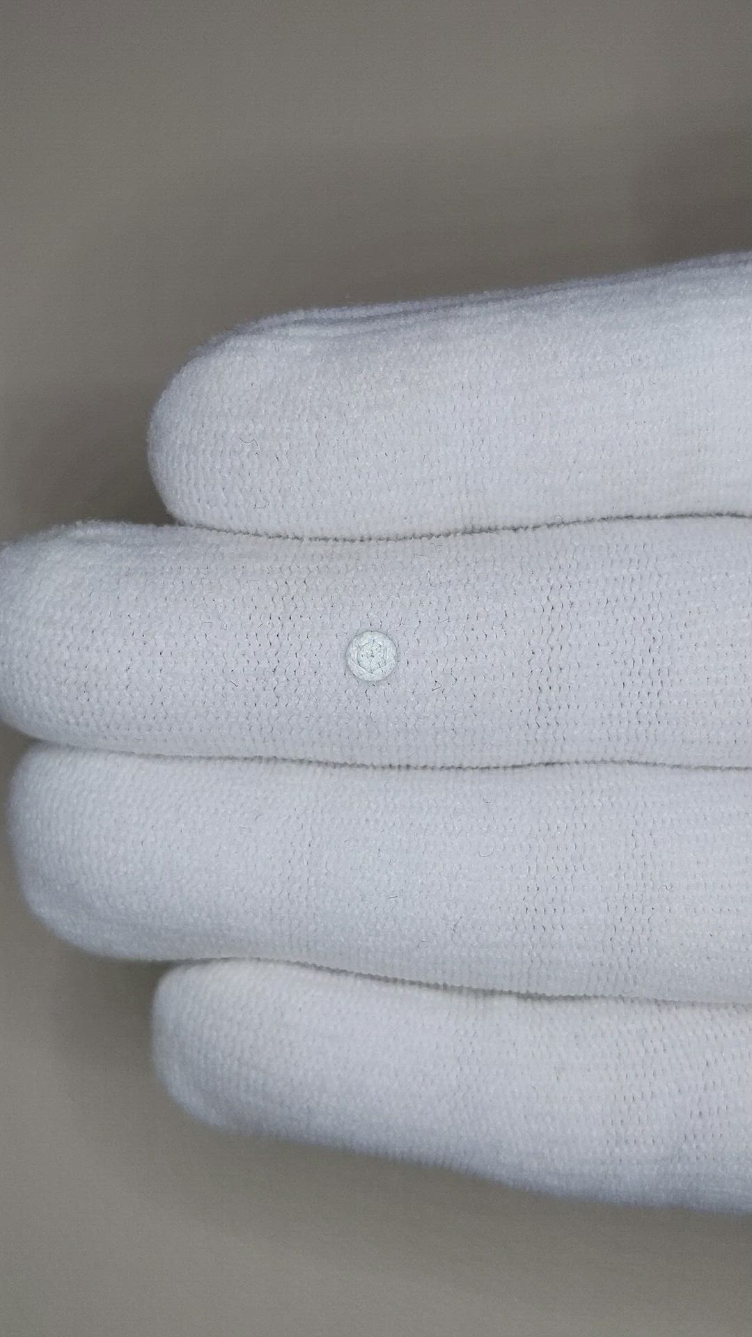 0.19 Ct. Grey Sapphire from Montana Size Video