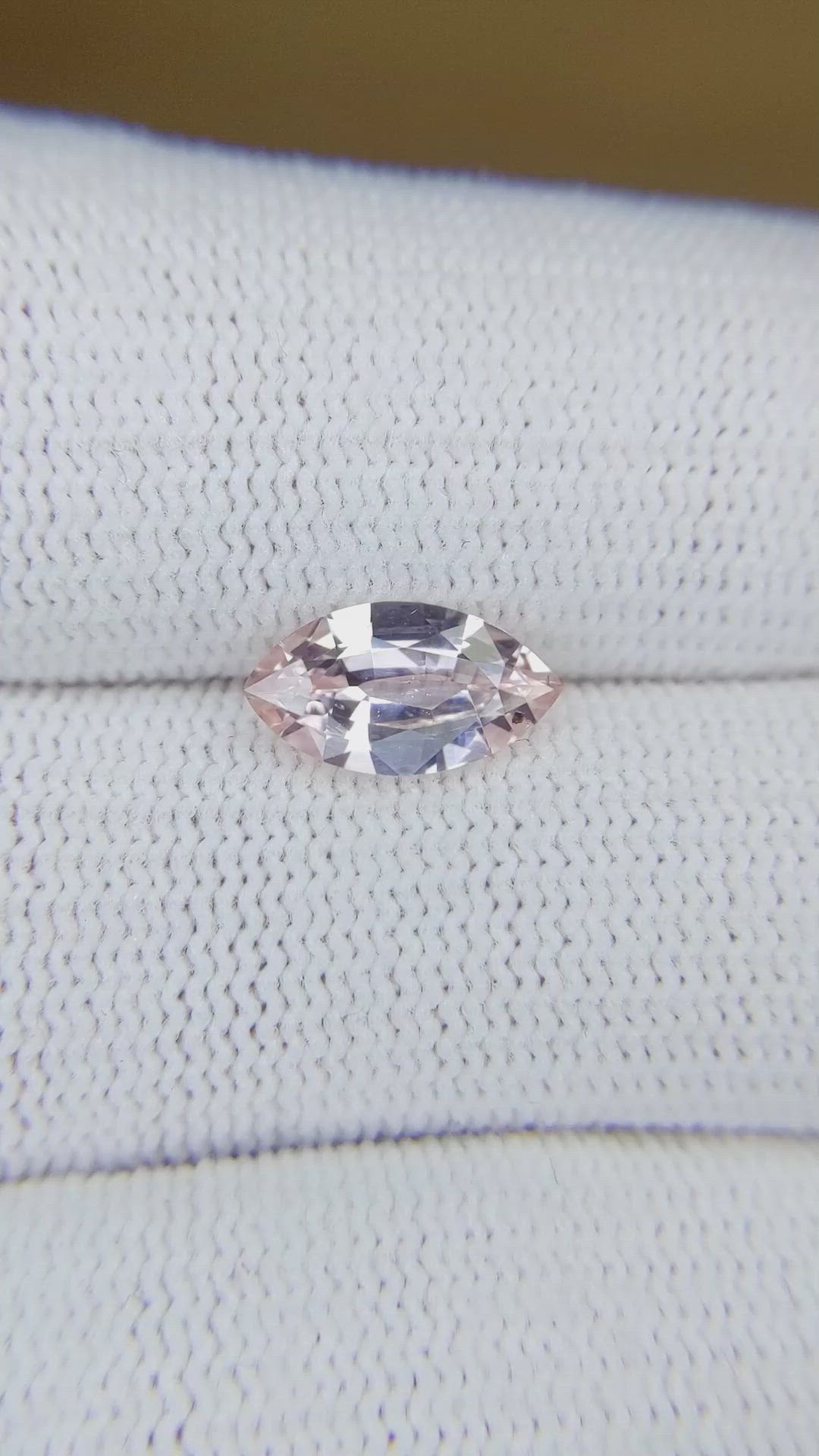 1.67 Ct. Pink Sapphire from Ceylon (Sri Lanka) Size Video