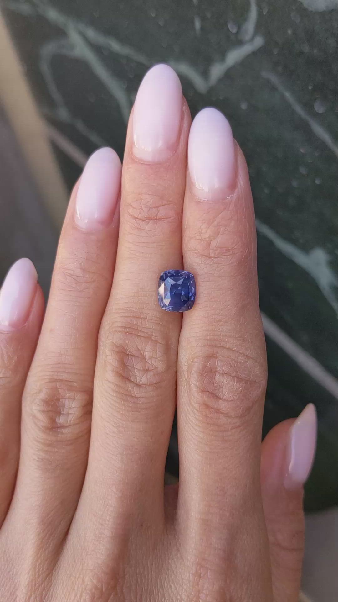 3.49 Ct. Color Change Sapphire from Madagascar Size Video