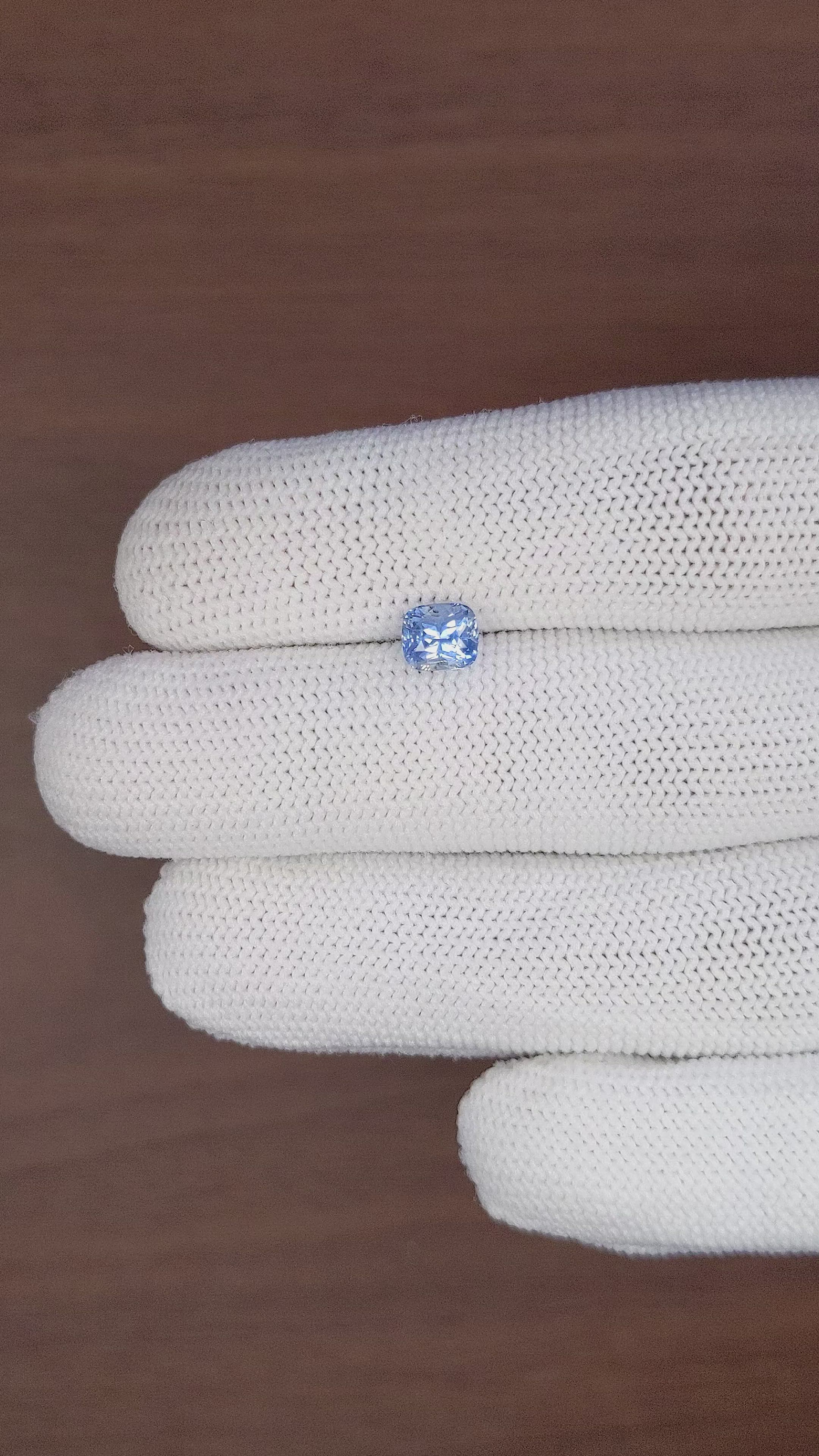 1.26 Ct. Blue Sapphire from Tanzania Size Video