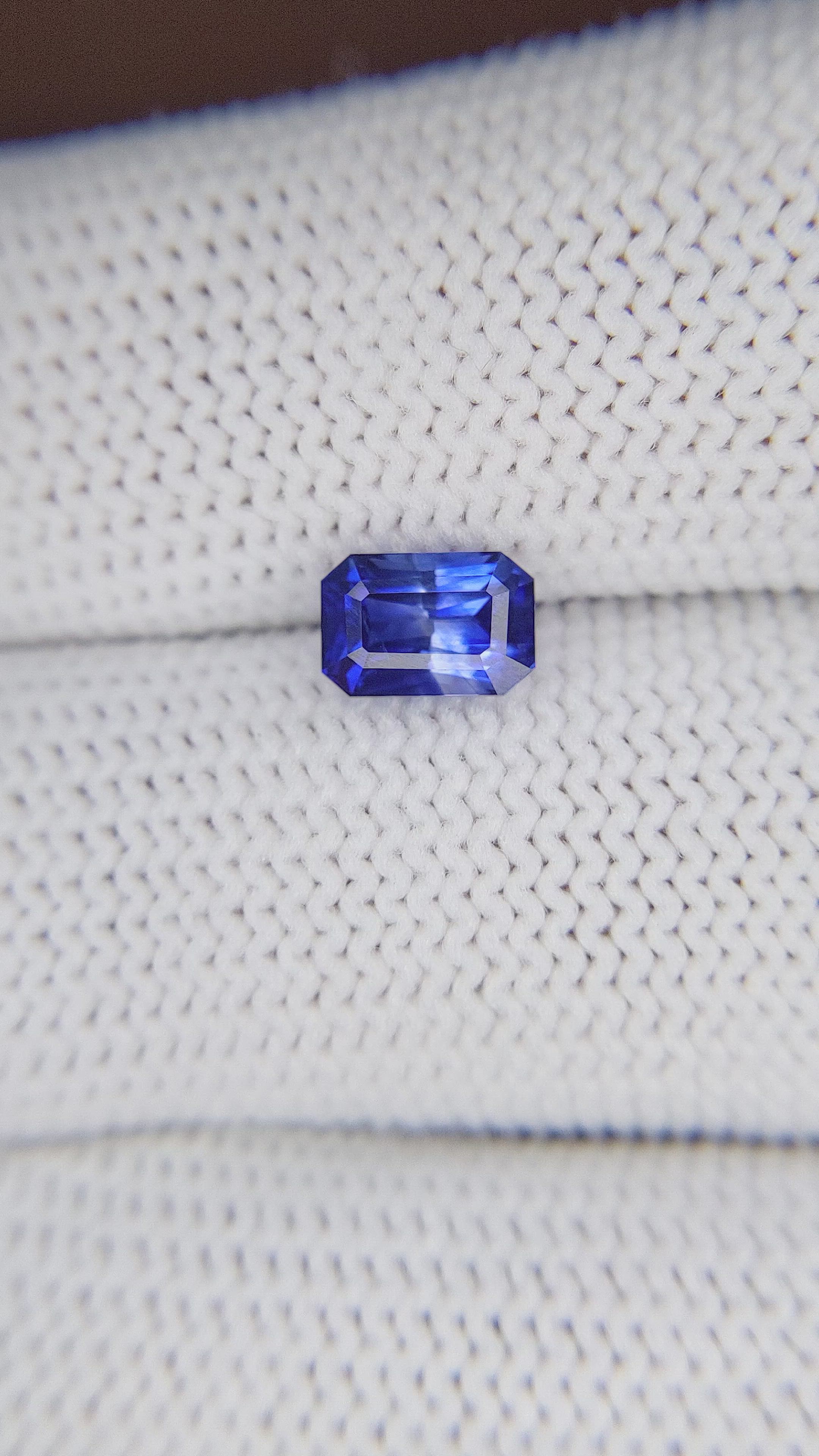 1.31 Ct. Bi Color / Parti Sapphire from Tanzania Size Video