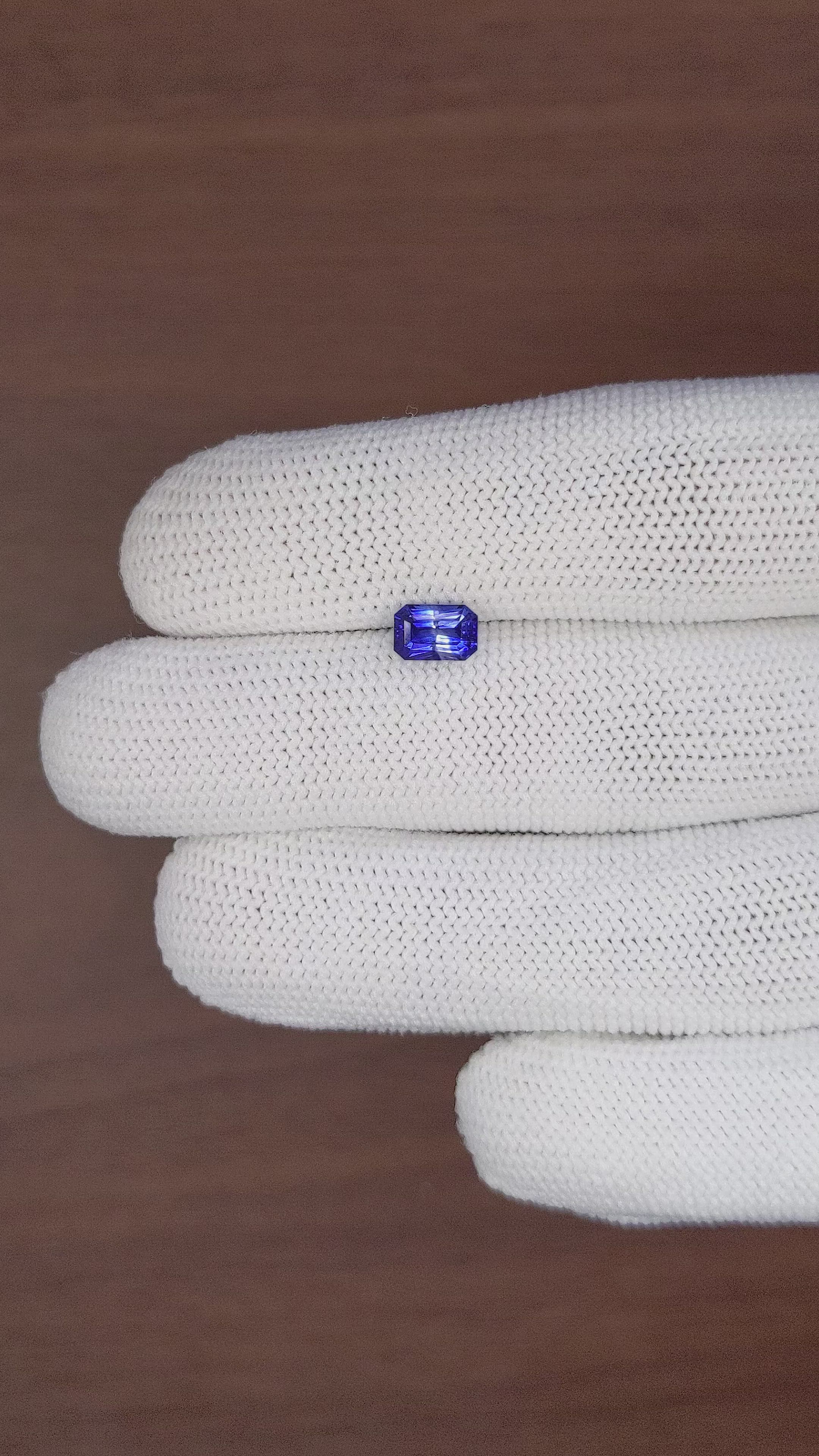 1.31 Ct. Bi Color / Parti Sapphire from Tanzania Size Video