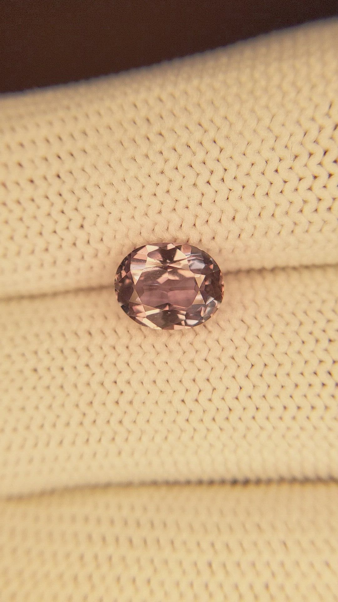 2.15 Ct. Color Change Sapphire from Ceylon (Sri Lanka) Size Video