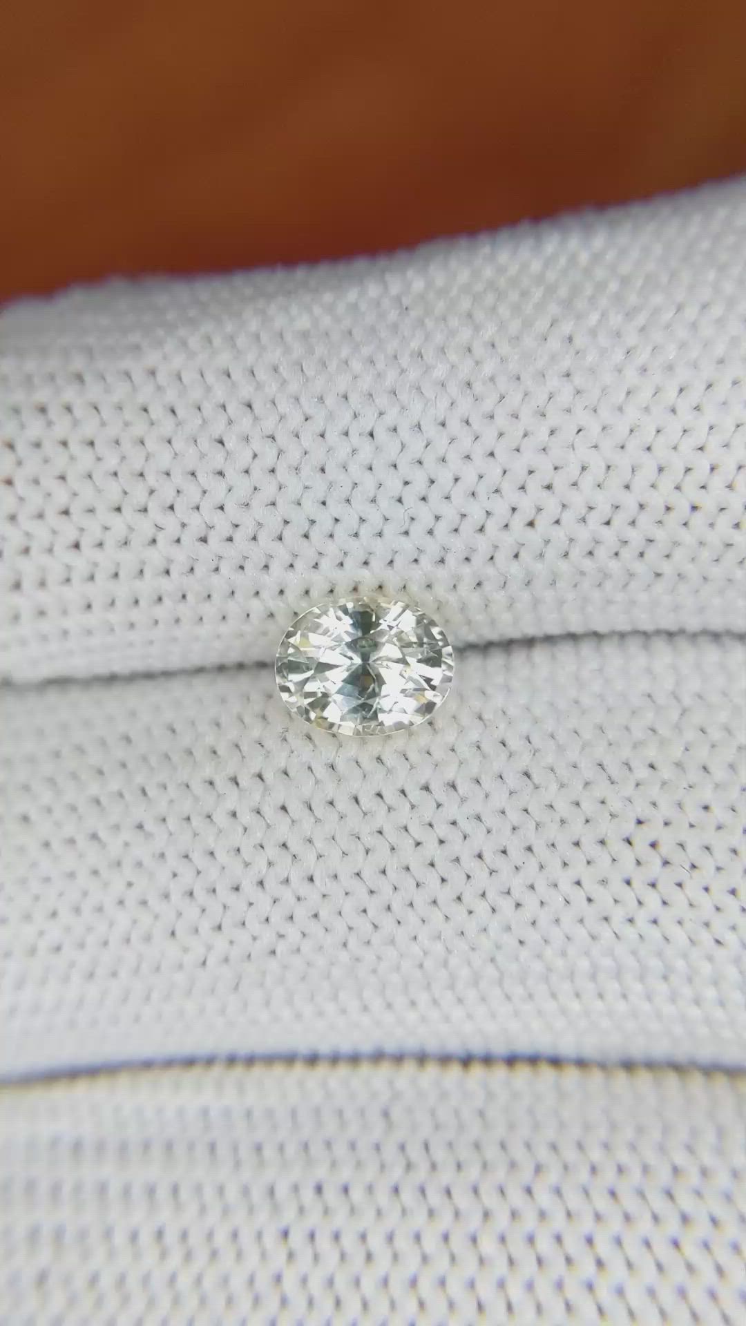 1.16 Ct. Yellow Sapphire from Ceylon (Sri Lanka) Size Video