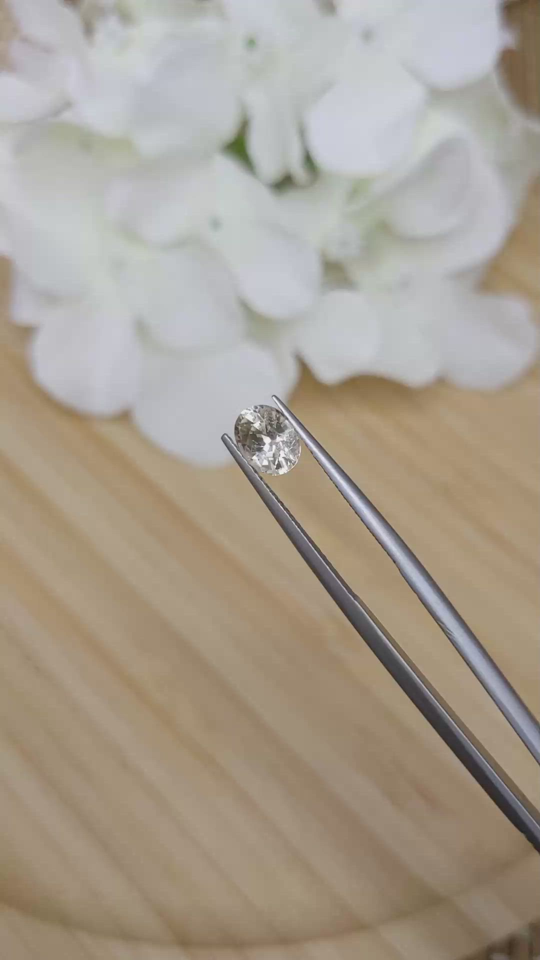 1.16 Ct. Yellow Sapphire from Ceylon (Sri Lanka) Size Video