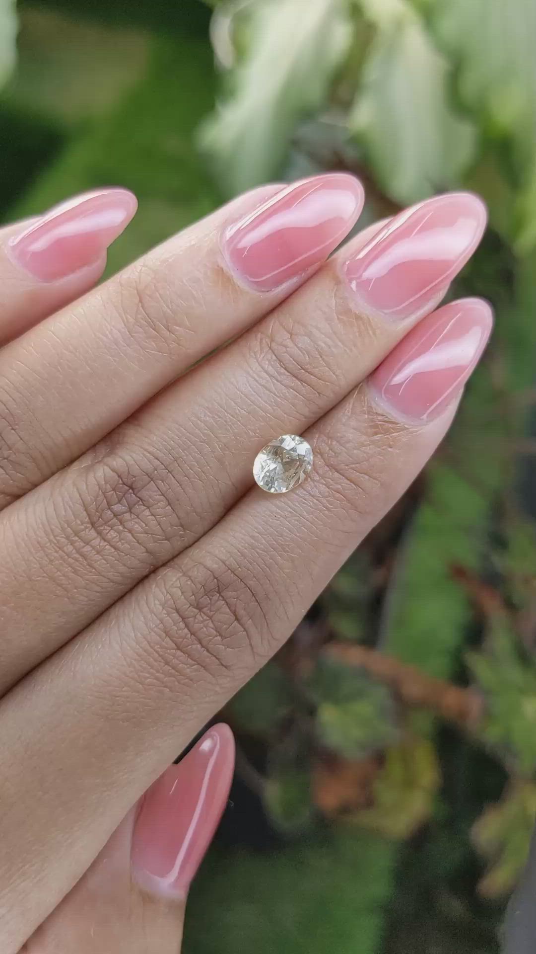 1.61 Ct. Yellow Sapphire from Ceylon (Sri Lanka) Size Video