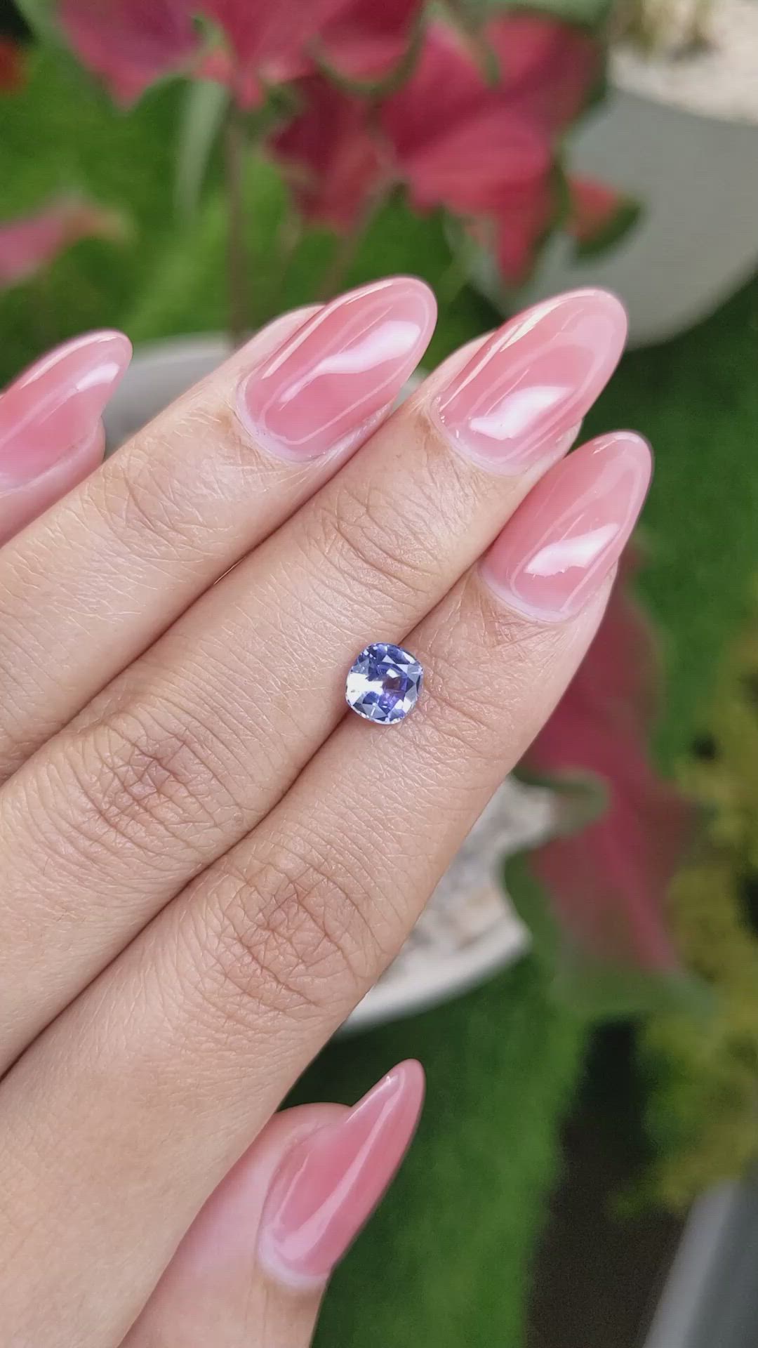 1.20 Ct. Blue Sapphire from Ceylon (Sri Lanka) Size Video