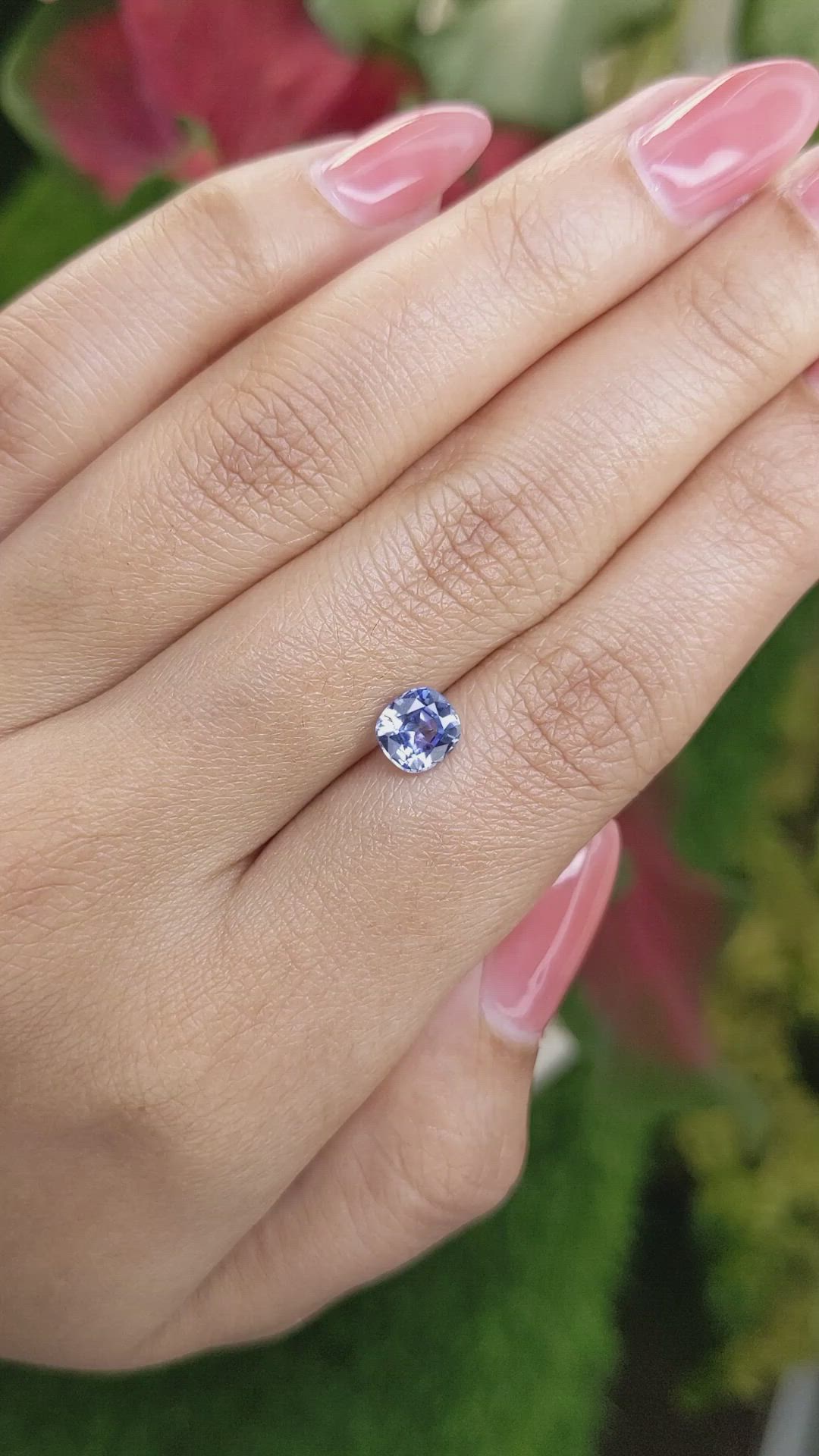 1.20 Ct. Blue Sapphire from Ceylon (Sri Lanka) Size Video