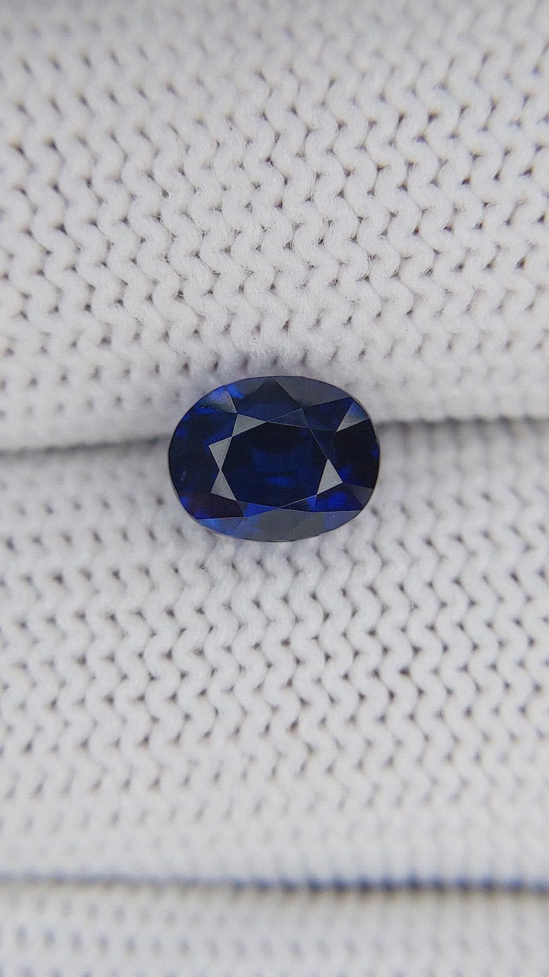 1.10 Ct. Blue Sapphire from Madagascar Size Video