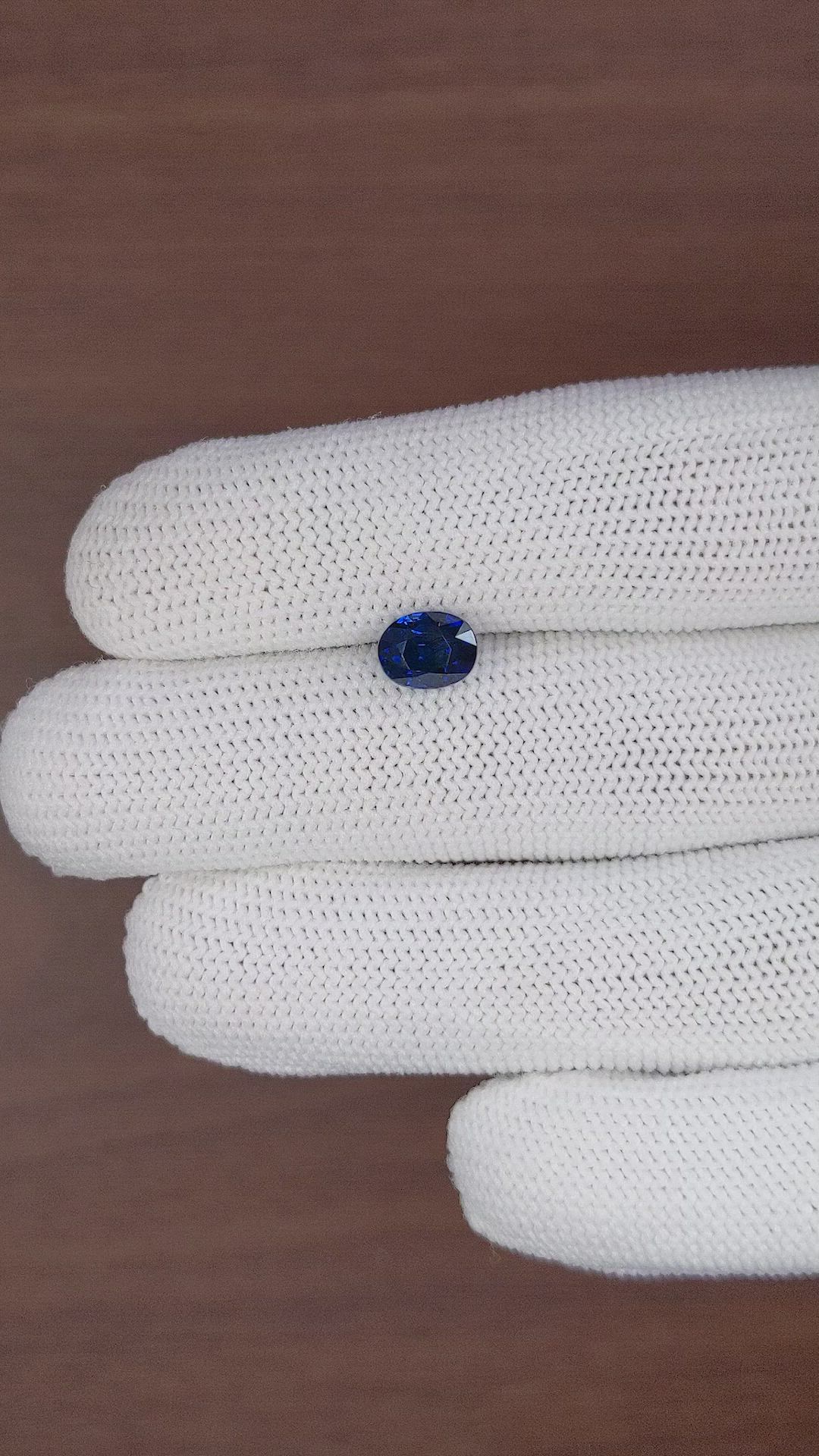 1.10 Ct. Blue Sapphire from Madagascar Size Video