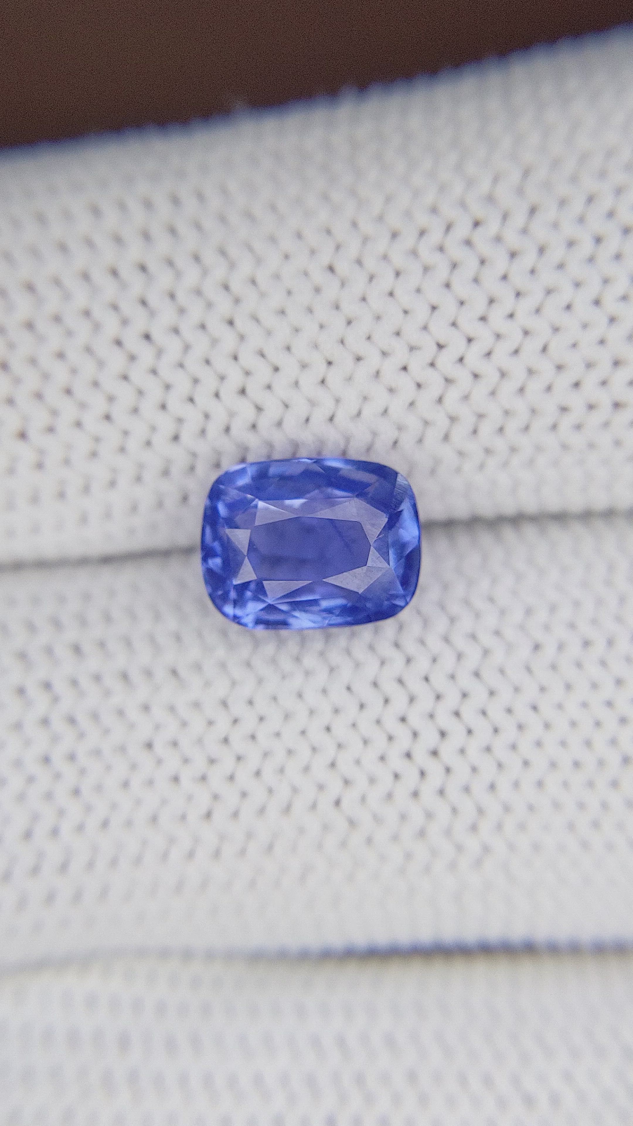 3.06 Ct. Blue Sapphire from Madagascar Size Video