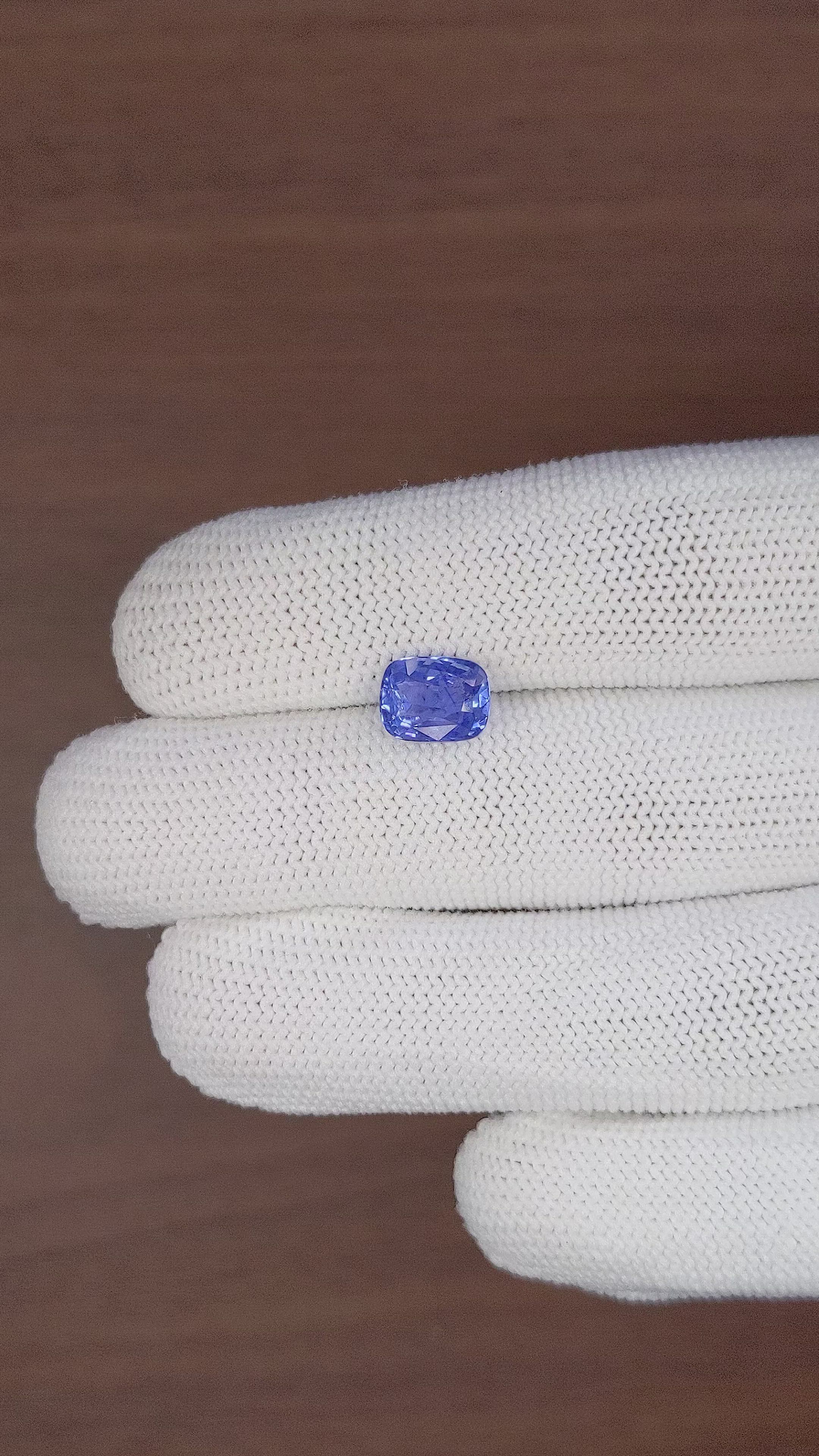 3.06 Ct. Blue Sapphire from Madagascar Size Video