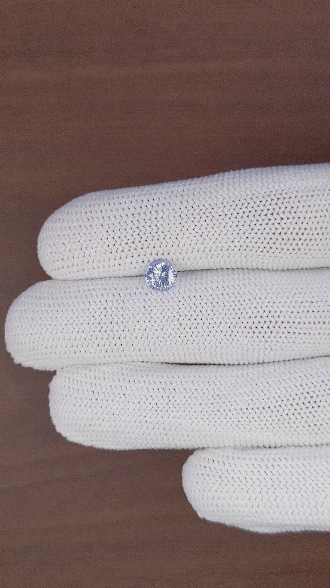 0.97 Ct. Blue Sapphire from Madagascar Size Video
