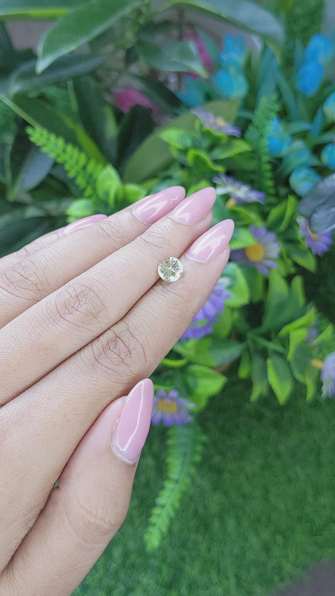 1.16 Ct. Yellow Sapphire from Ceylon (Sri Lanka) Size Video