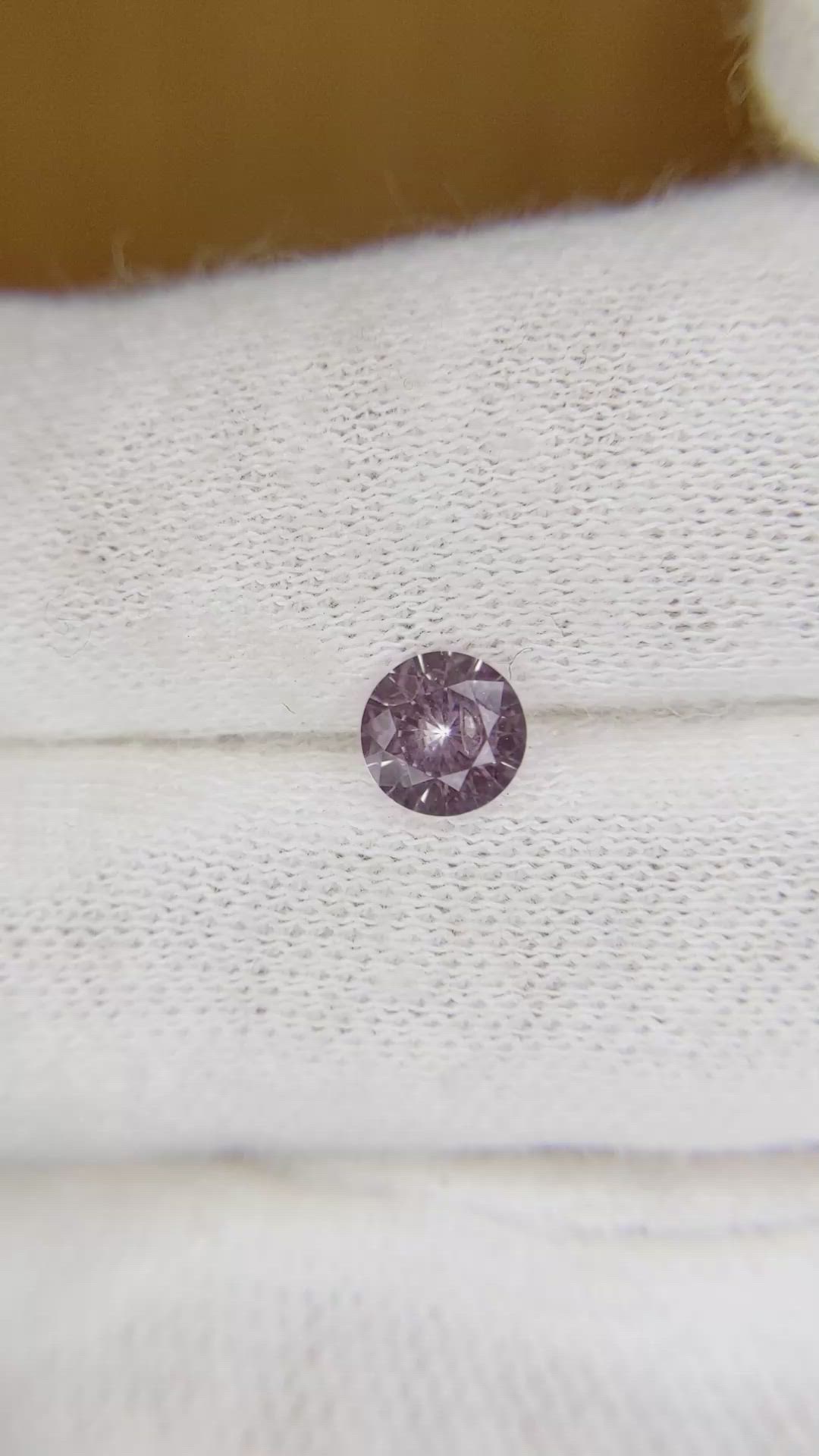 0.73 Ct. Pink Sapphire from Ceylon (Sri Lanka) Size Video
