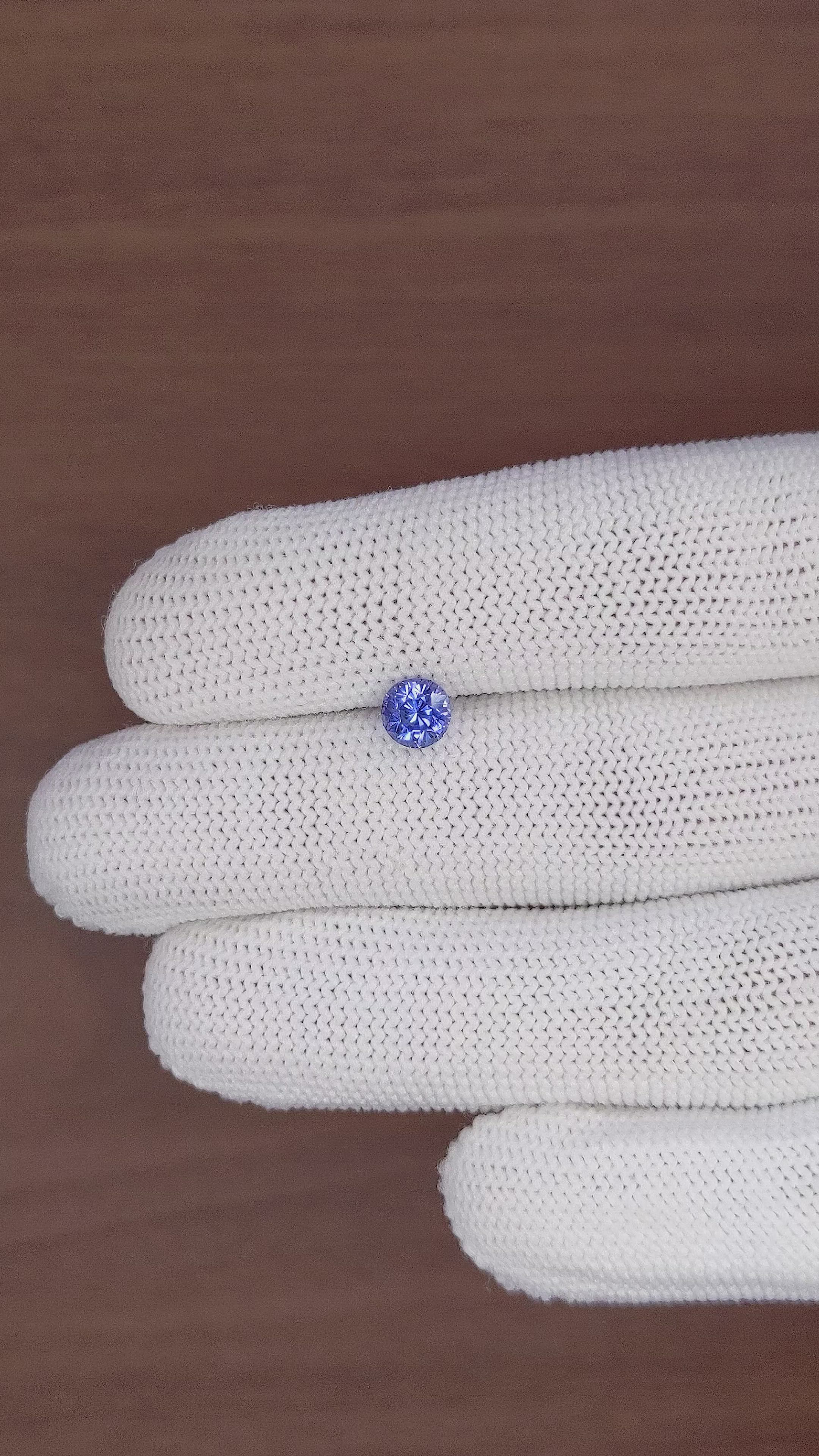 1.27 Ct. Color Change Sapphire from Ceylon (Sri Lanka) Size Video
