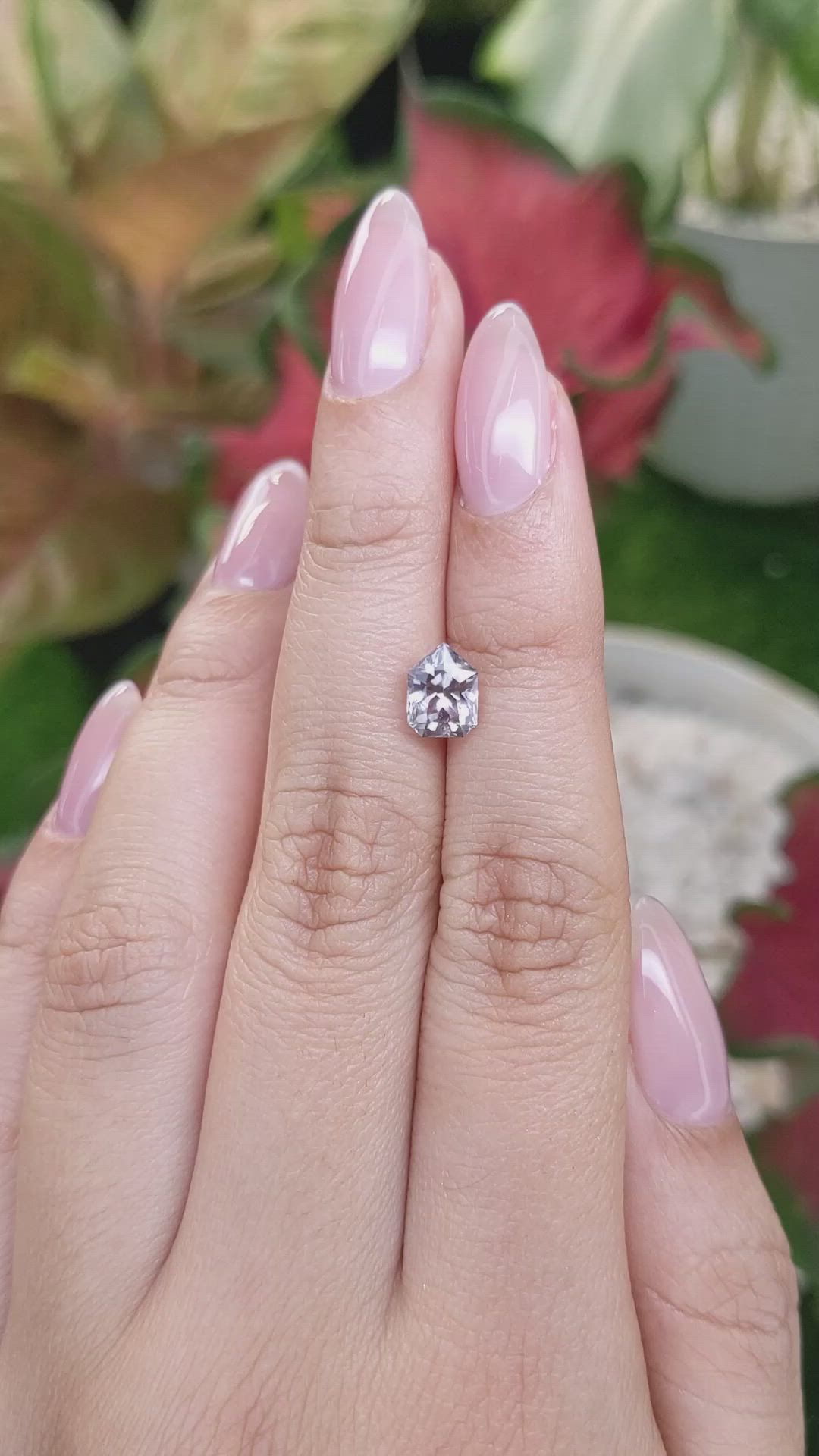 1.75 Ct. Grey Sapphire from Montana Size Video