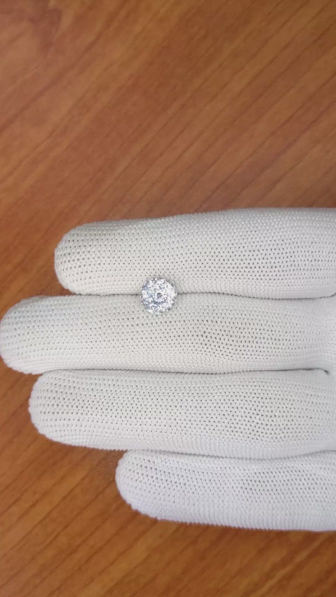 2.16 Ct. Greyish Blue Sapphire from Montana Size Video